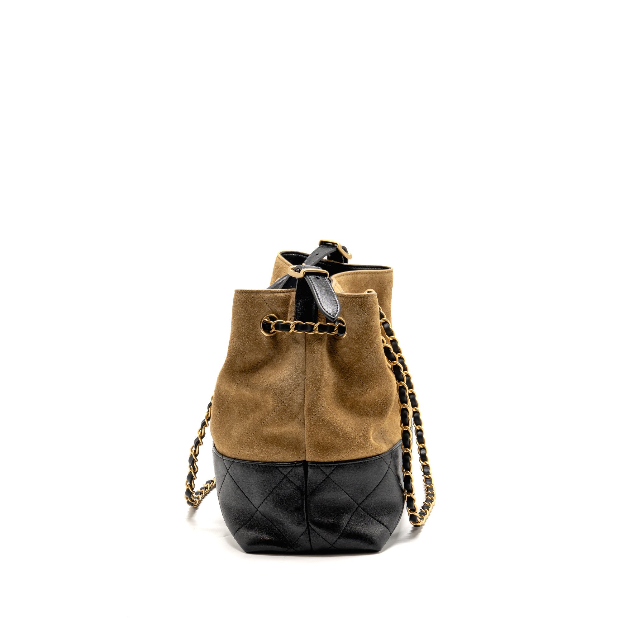 chanel-metiers-d-art-small-shopping-bag-suede-shiny-lambskin-beige-black-ghw-microchip