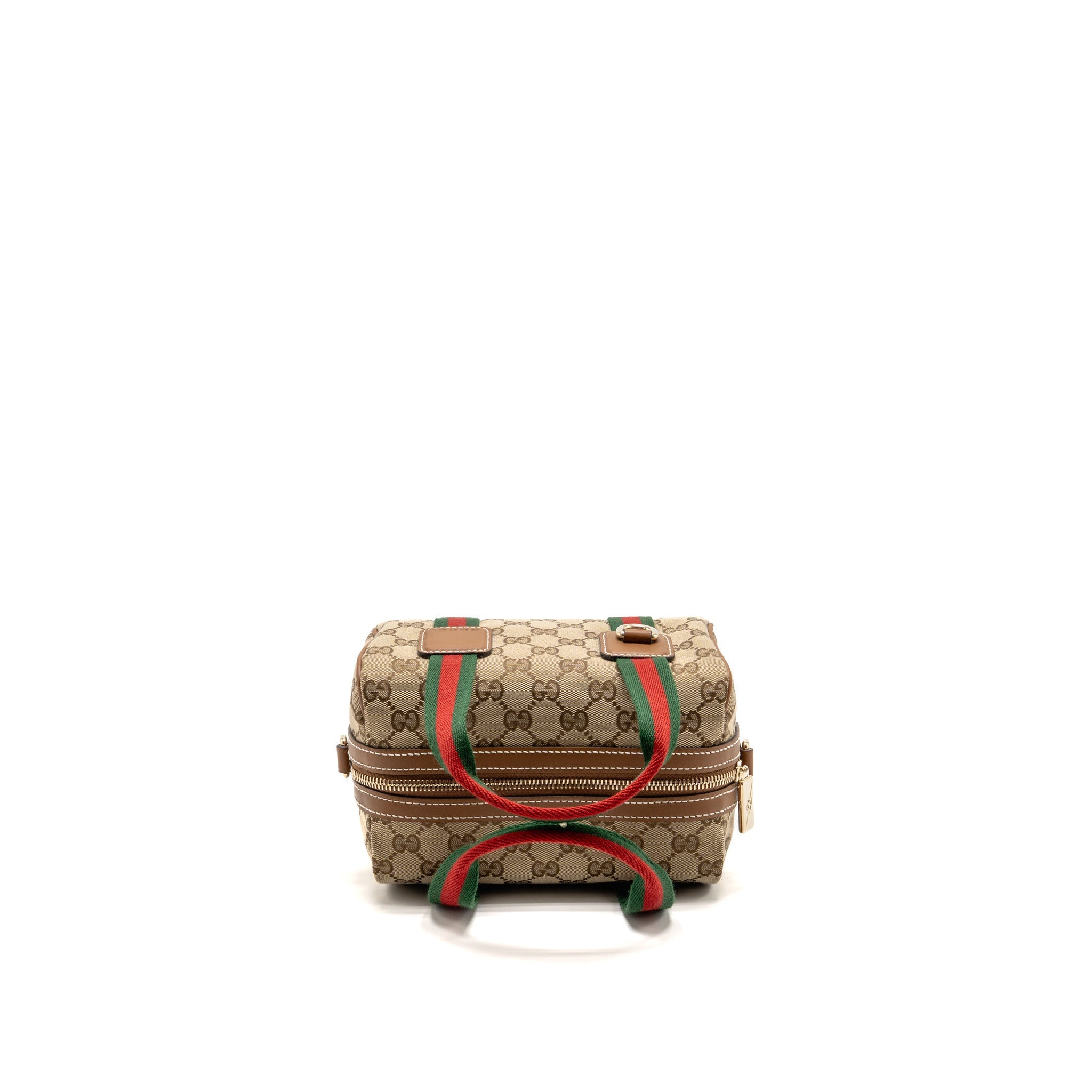 gucci-mini-gg-handbag-gg-canvas-leather-ebony-brown-ghw