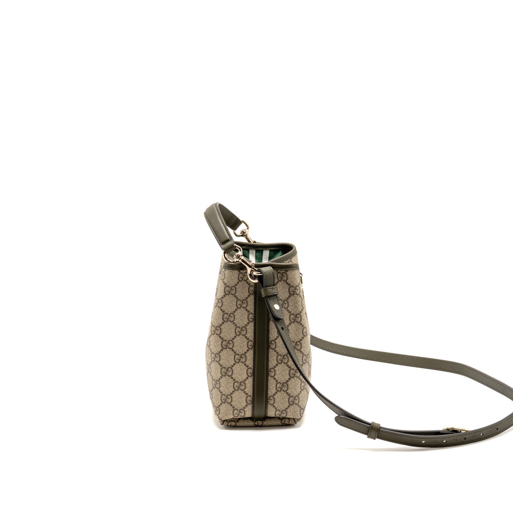 gucci-small-gg-emblem-bucket-bag-gg-supreme-canvas-leather-beige-khaki-lghw