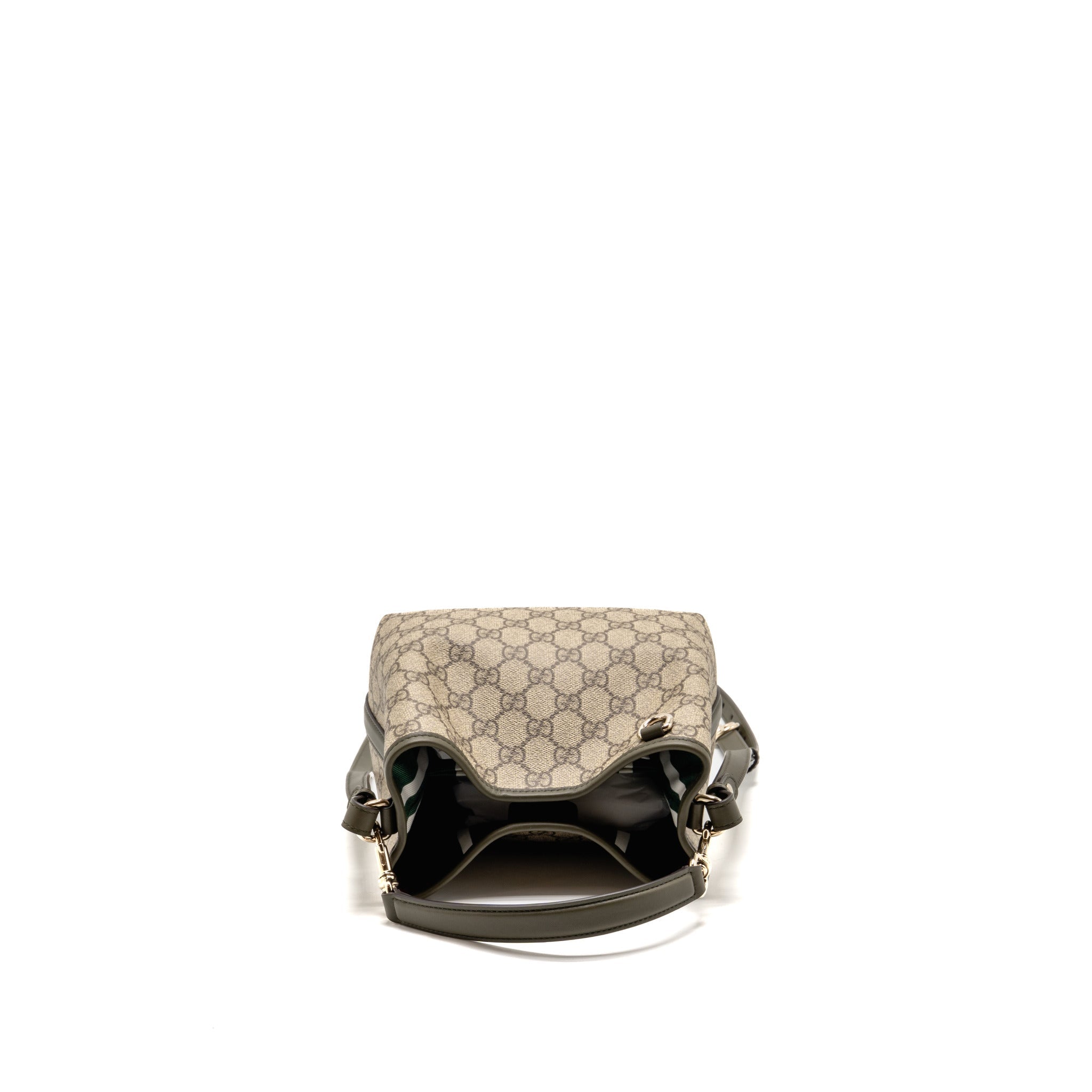 gucci-small-gg-emblem-bucket-bag-gg-supreme-canvas-leather-beige-khaki-lghw