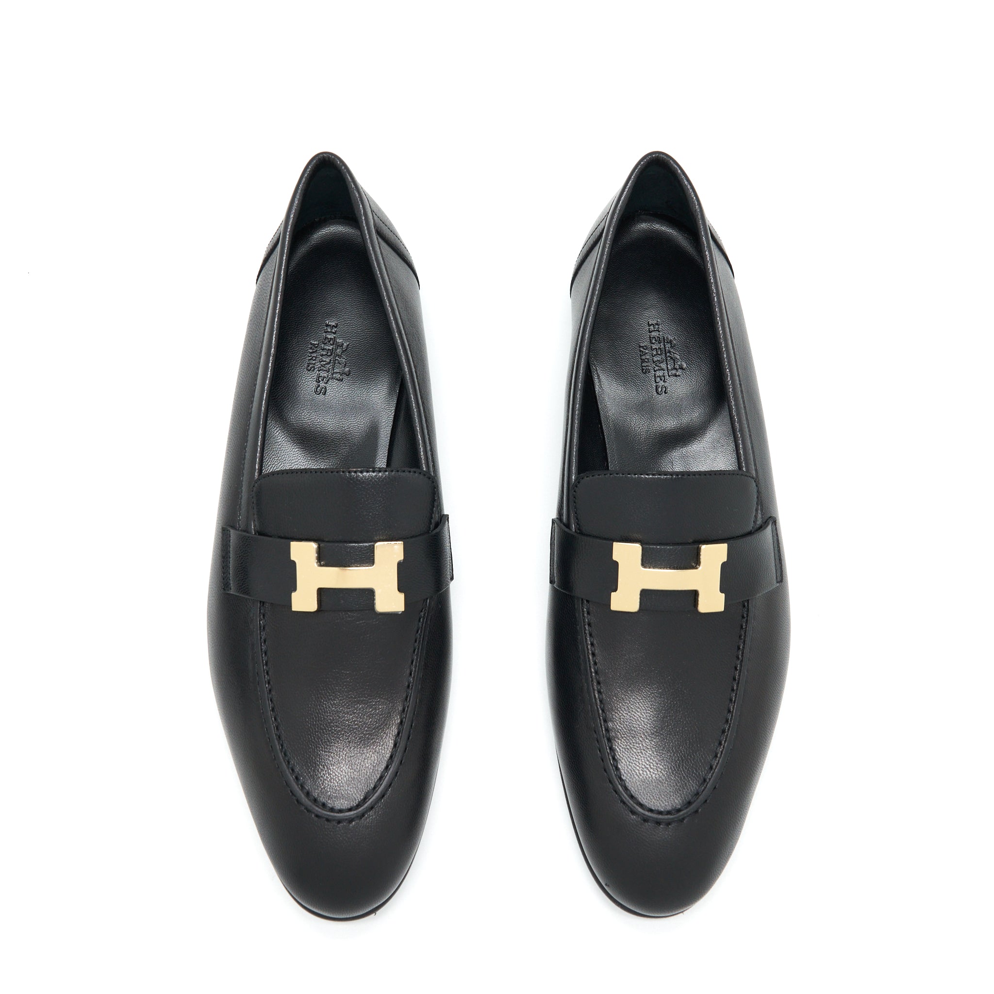 hermes-size-39-paris-loafer-black-ghw
