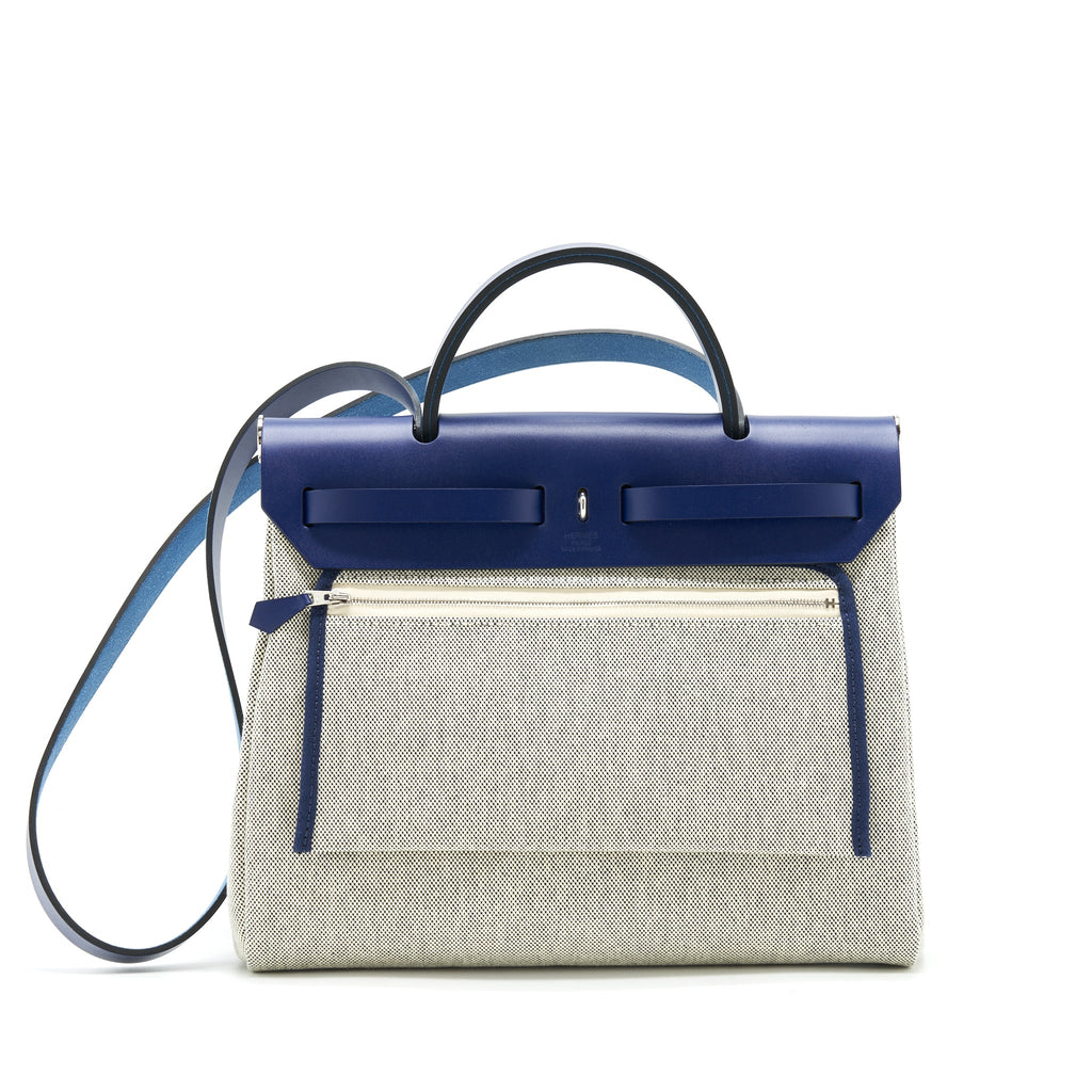 hermes-herbag-zip-31-toile-h-en-relief-brides-saphir