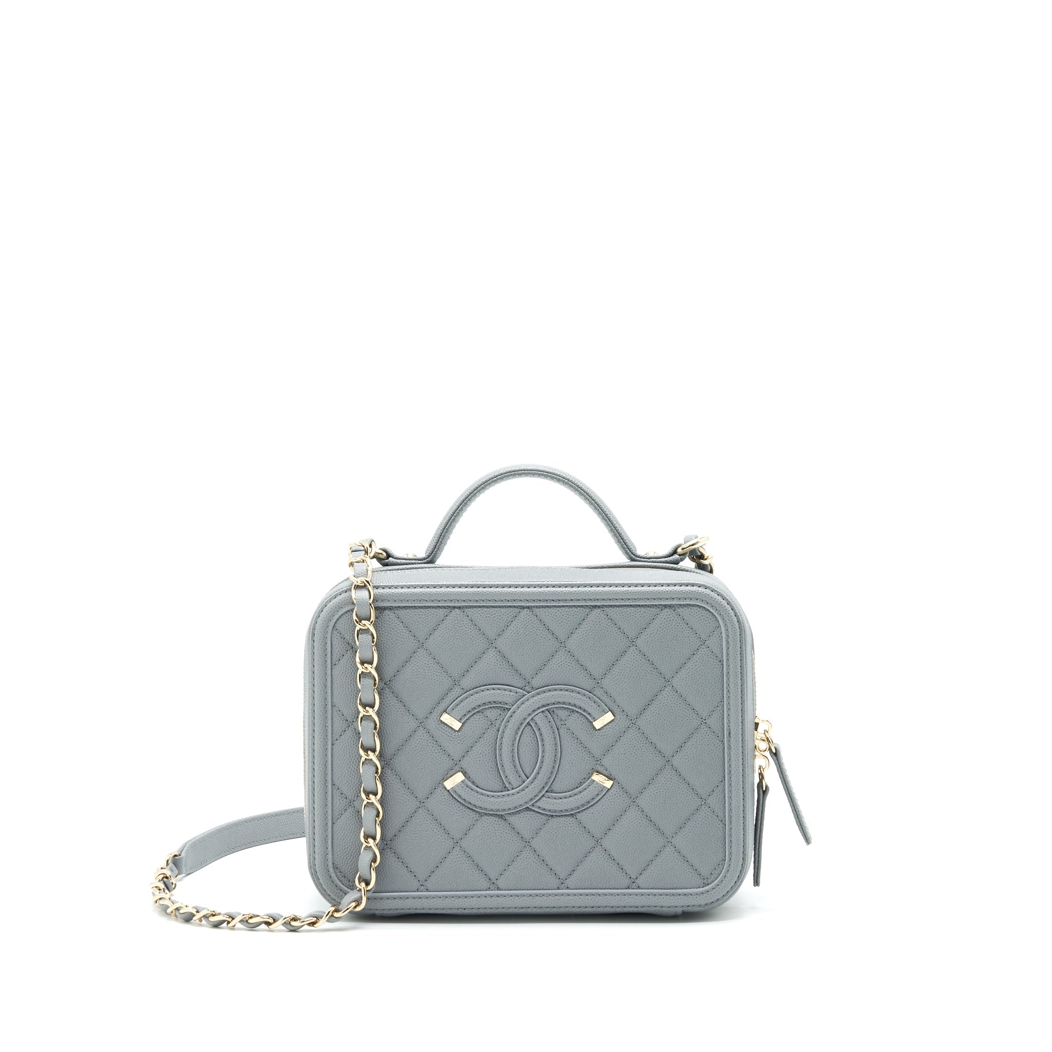 chanel-cc-filigree-vanity-case-grey-lghw