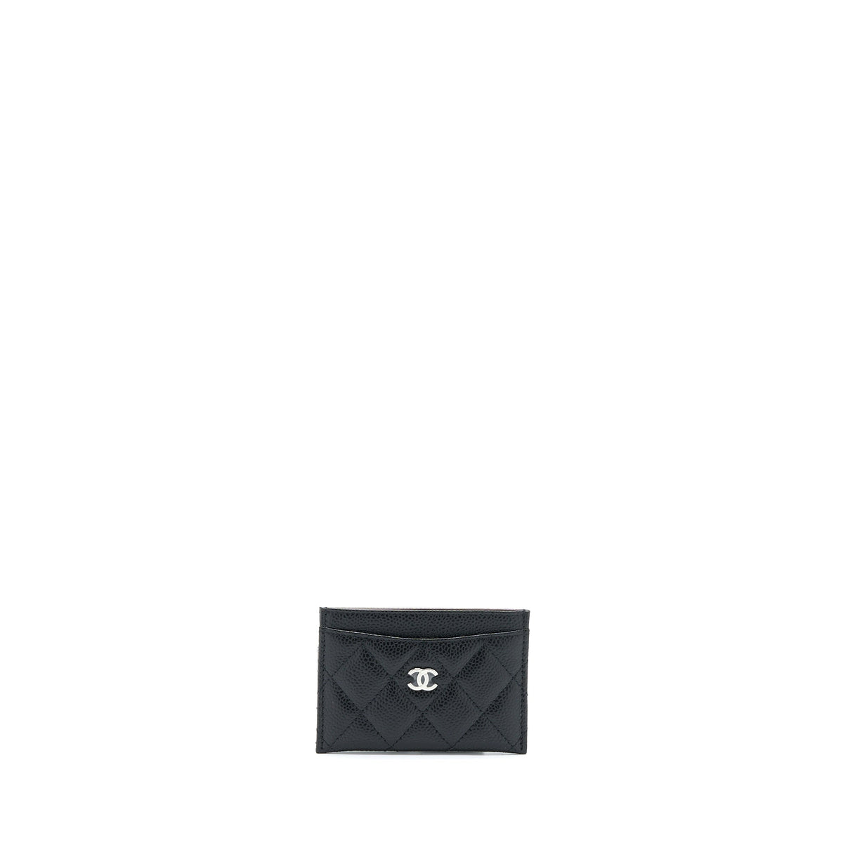 chanel-classic-card-holder-caviar-black-shw