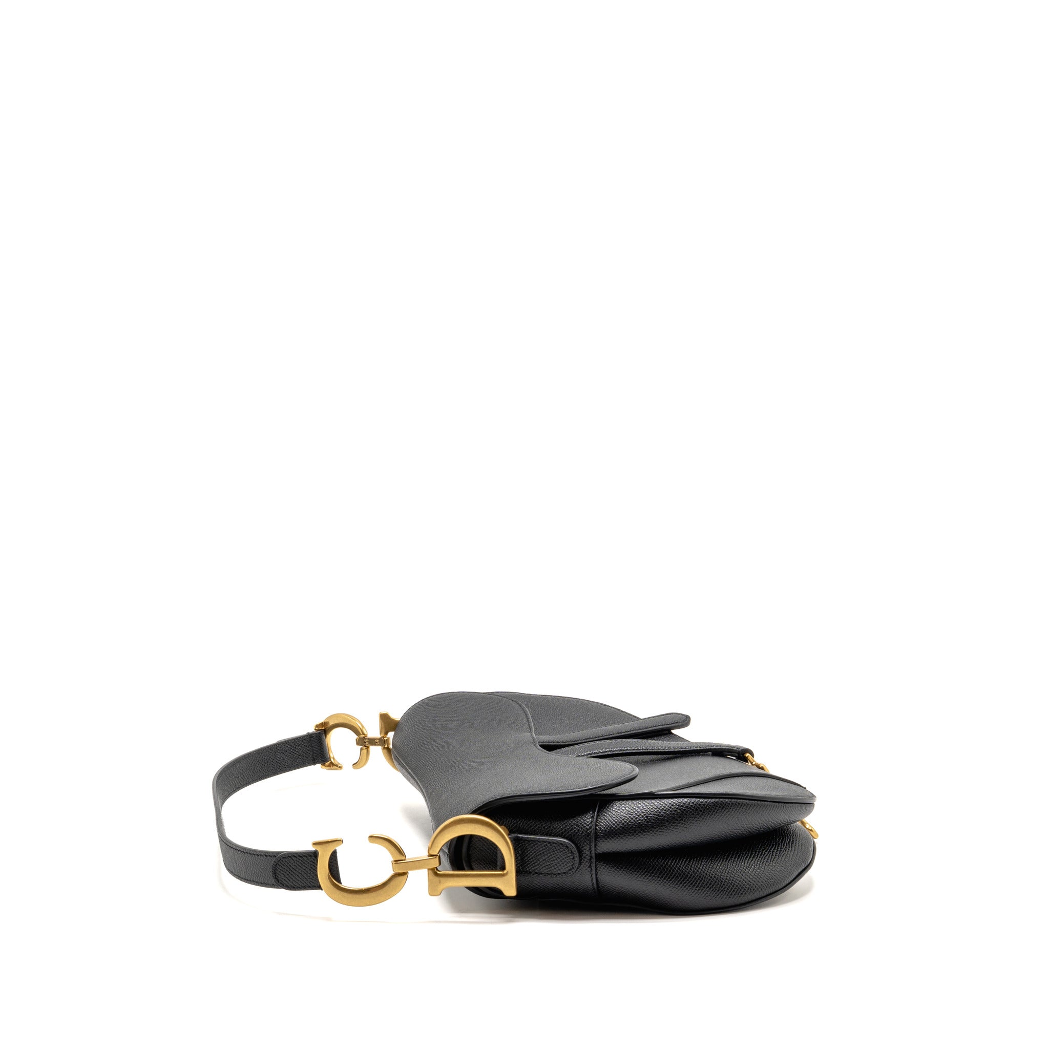 dior-medium-saddle-bag-grained-calfskin-black-ghw-2