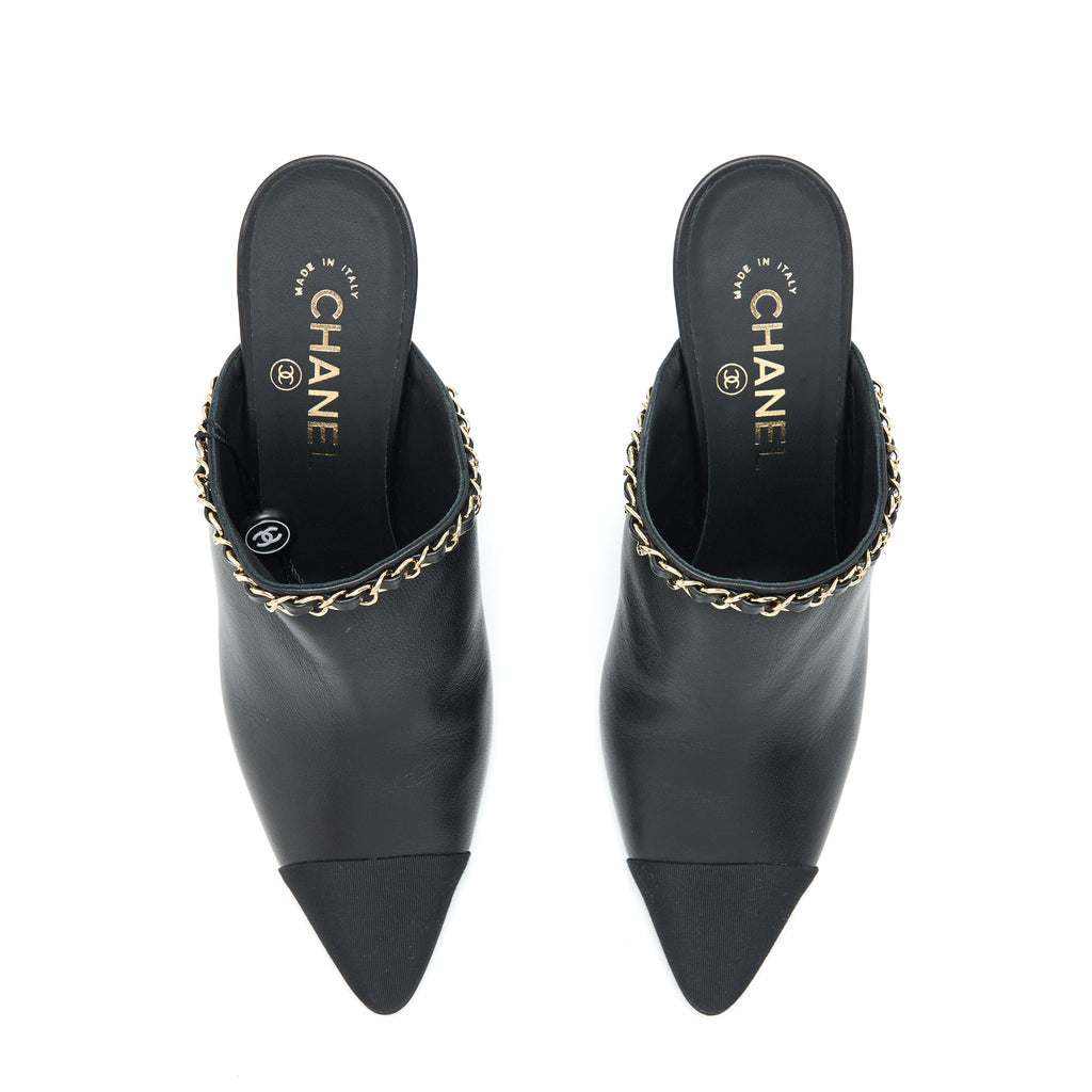 chanel-size-39-mules-black