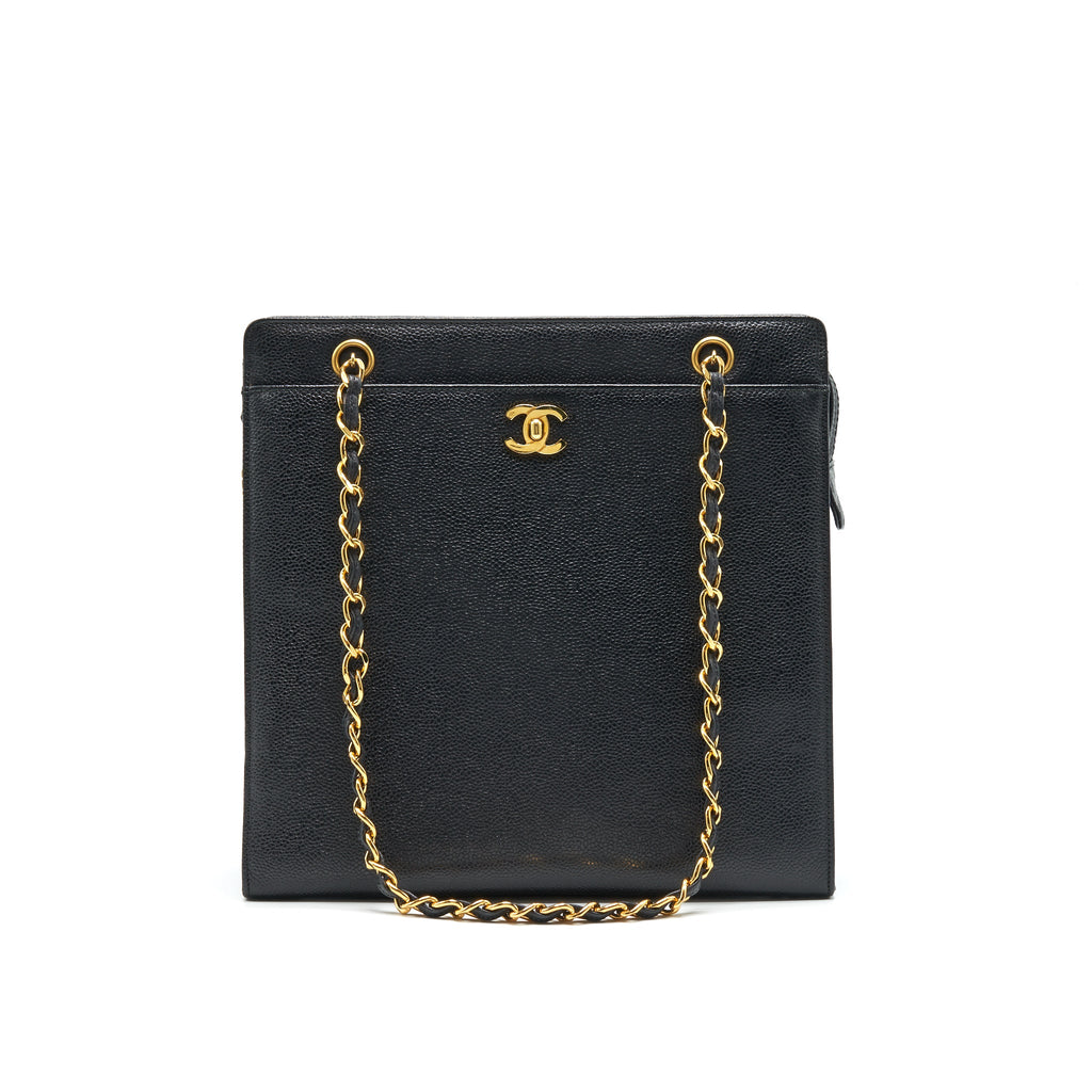 chanel-vintage-24k-gold-caviar-shopping-bag-with-chain