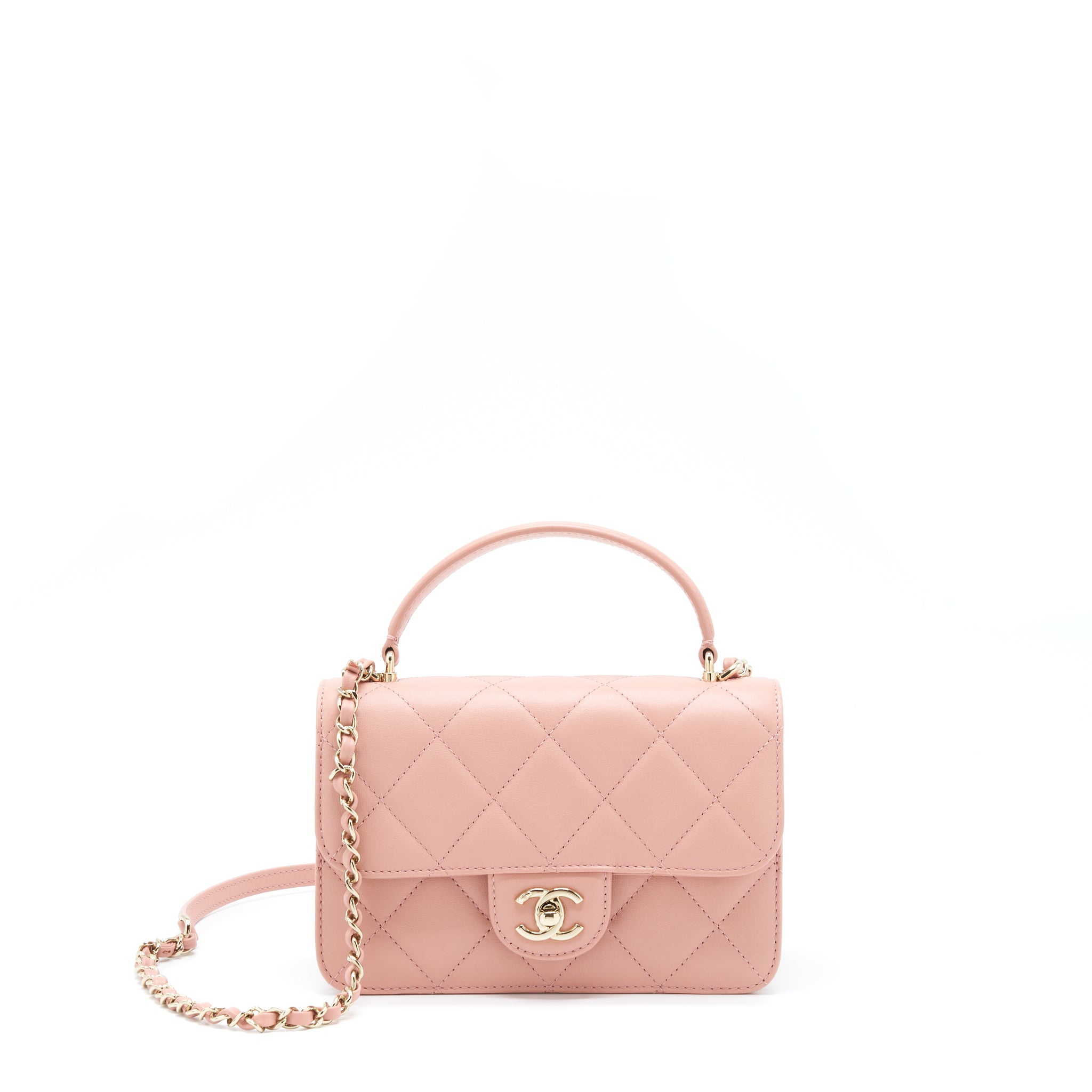 chanel-top-handle-flap-bag-lambskin-dark-pink-lghw-microchip