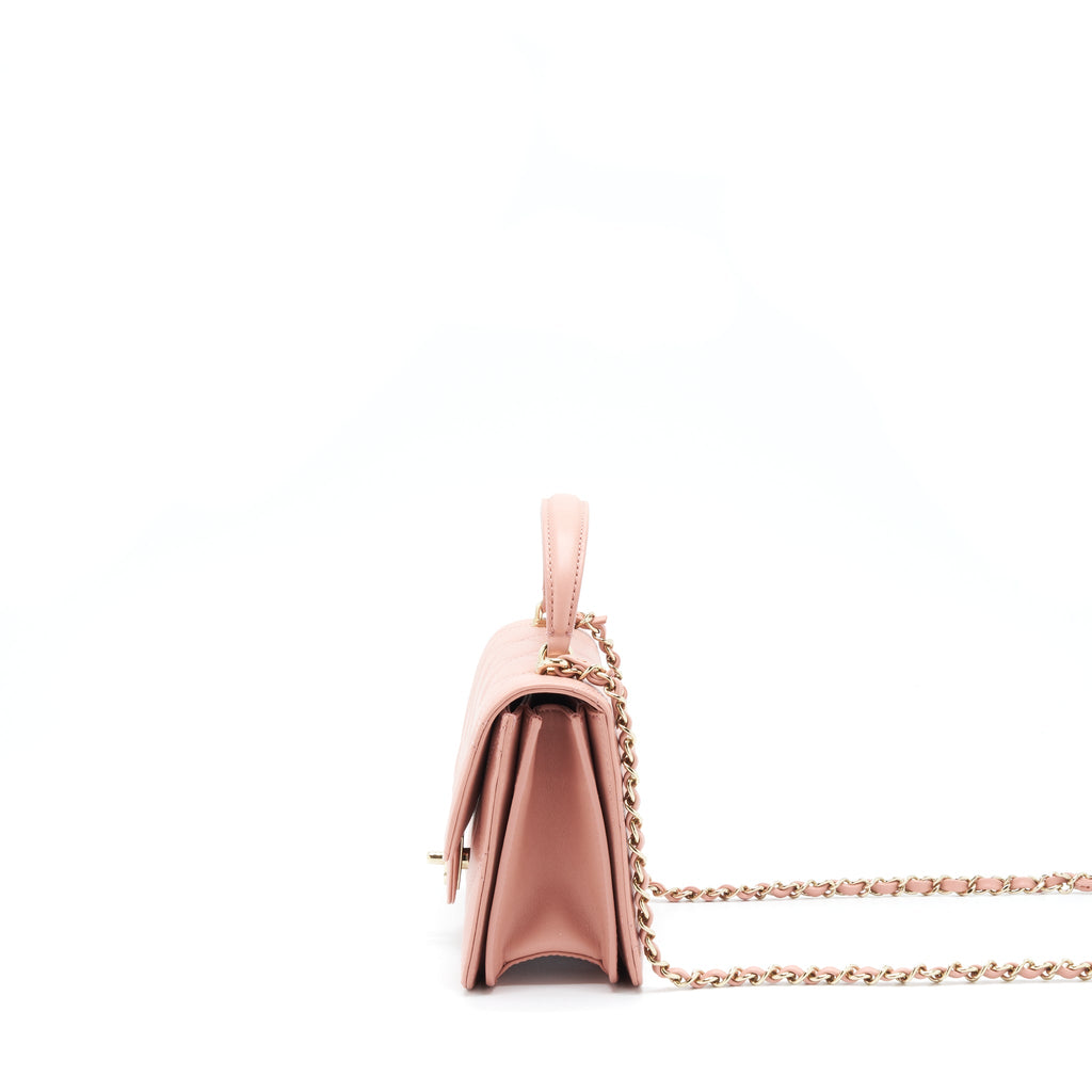 chanel-top-handle-flap-bag-lambskin-dark-pink-lghw-microchip