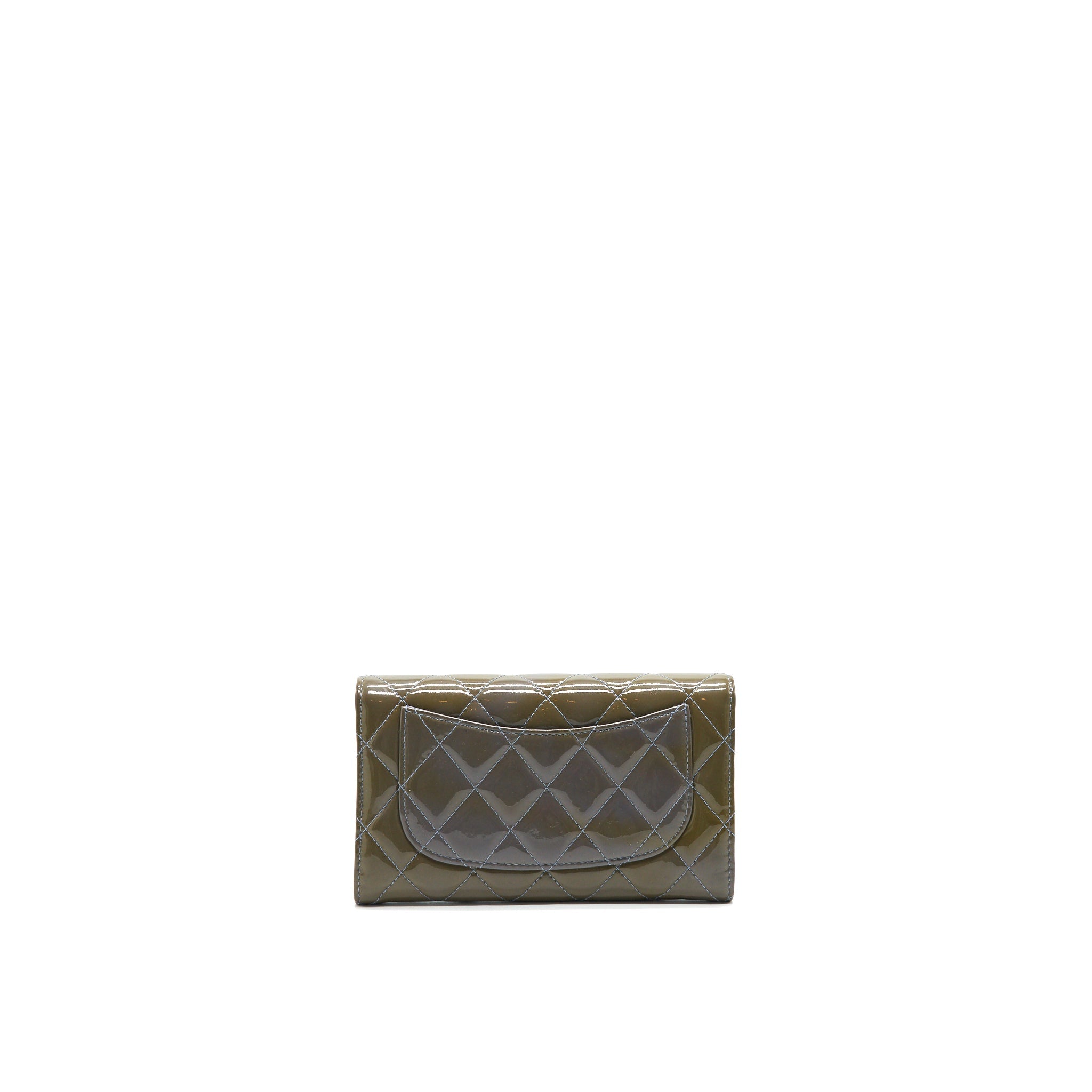 chanel-flap-long-wallet-patent-leather-grey-shw