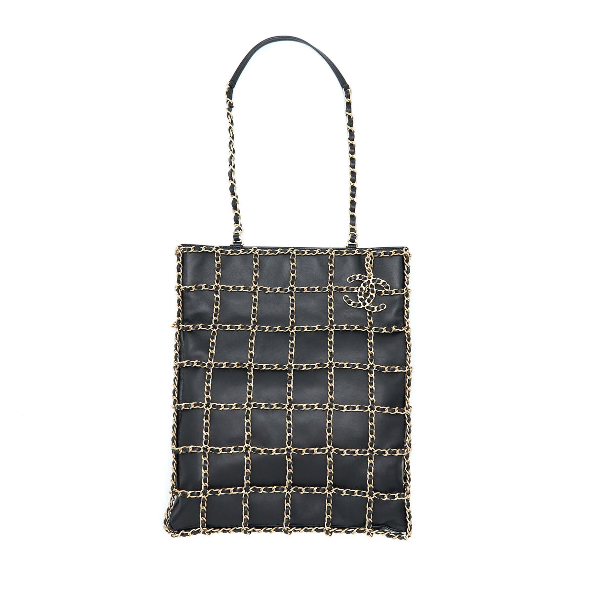 chanel-cruise-2020-black-chained-tote-bag-lambskin-black-lghw-copy-1