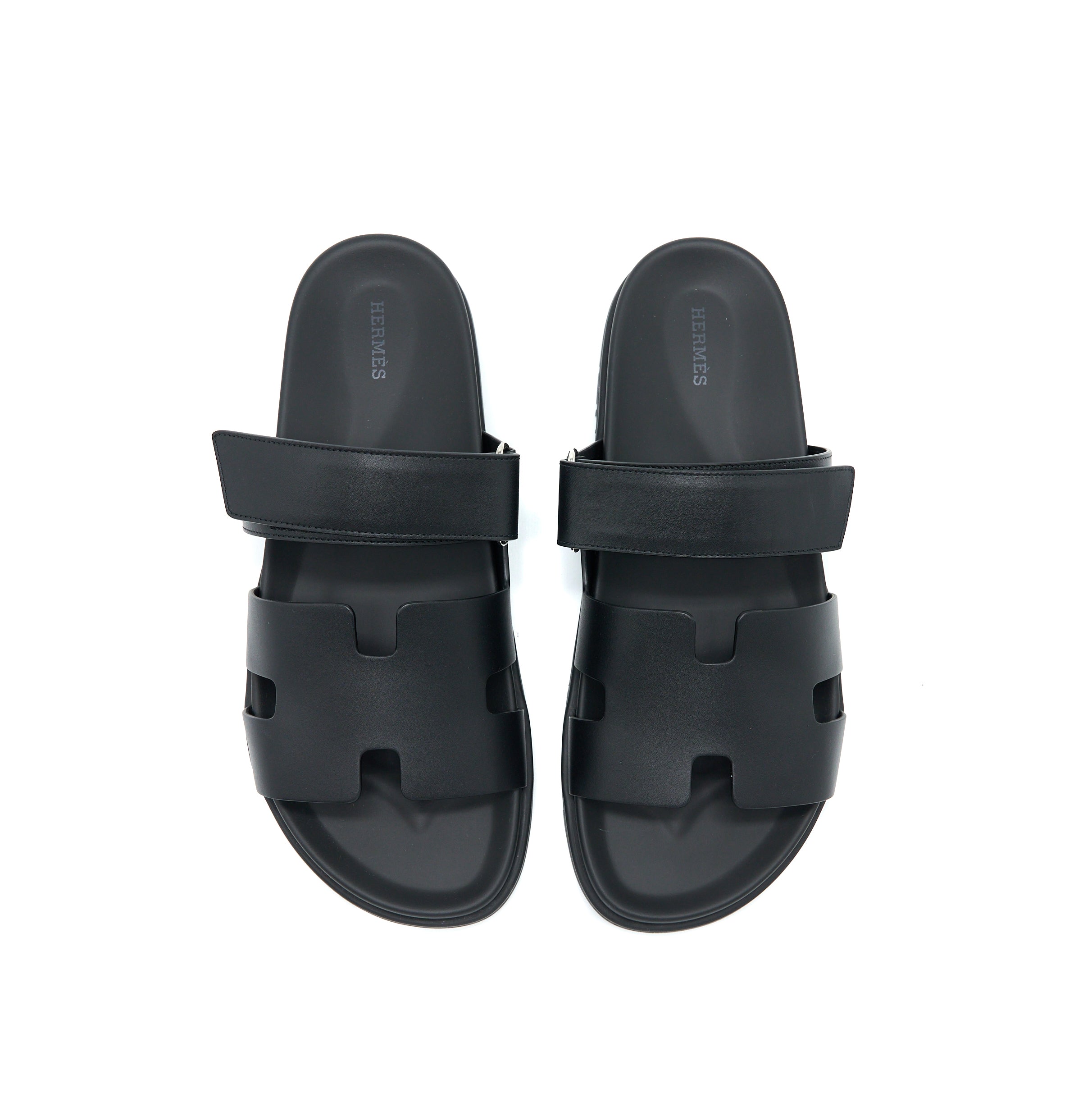 hermes-size-44-chypre-sandals-black