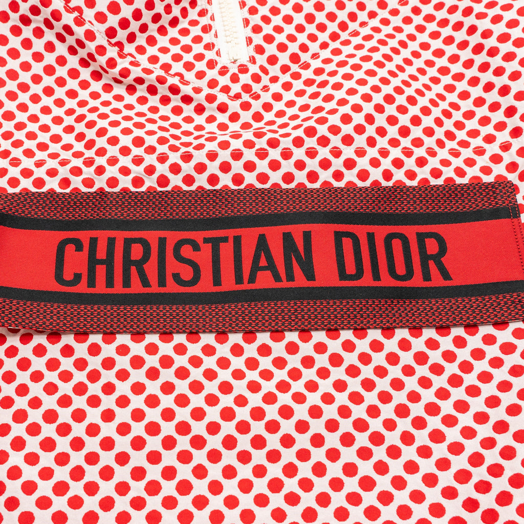 dior-size-m-christian-dior-signature-band-hooded-anorak-coat-polyester-red-white