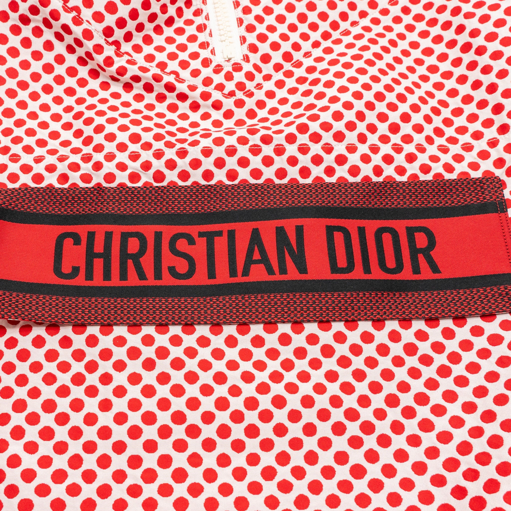 dior-size-m-christian-dior-signature-band-hooded-anorak-coat-polyester-red-white