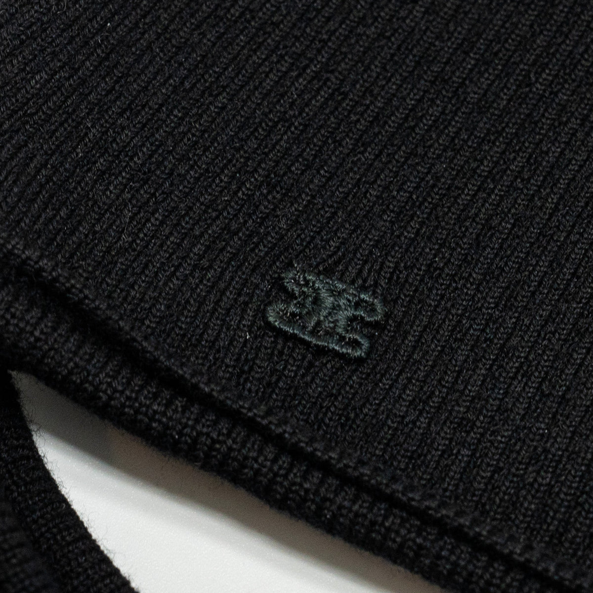 celine-size-xs-one-shoulder-underpinning-wool-polyamide-black
