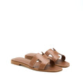 hermes-size-36-oran-sandal-box-leather-gold