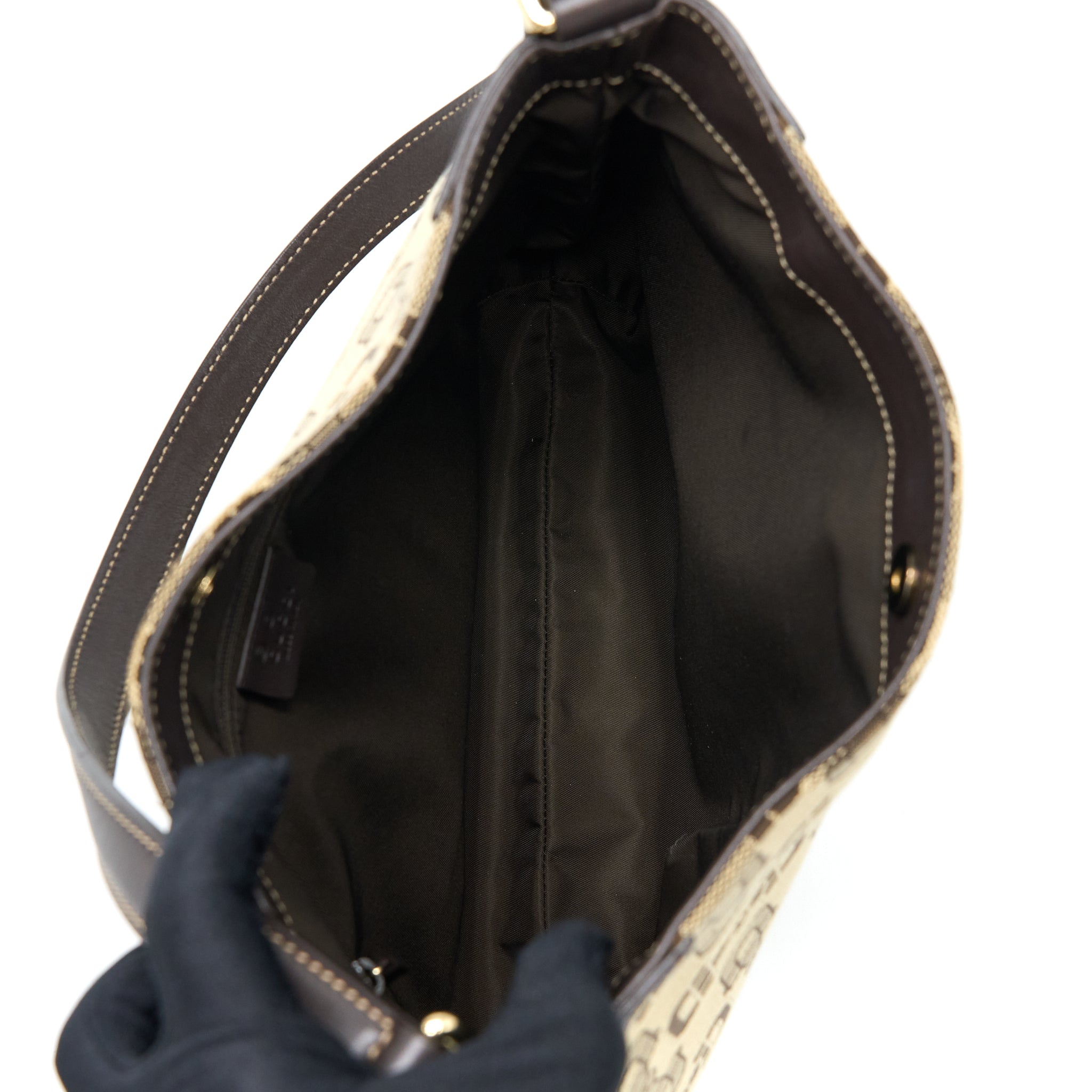 gucci-vintage-hobo-bag-canvas-leather-multicolour