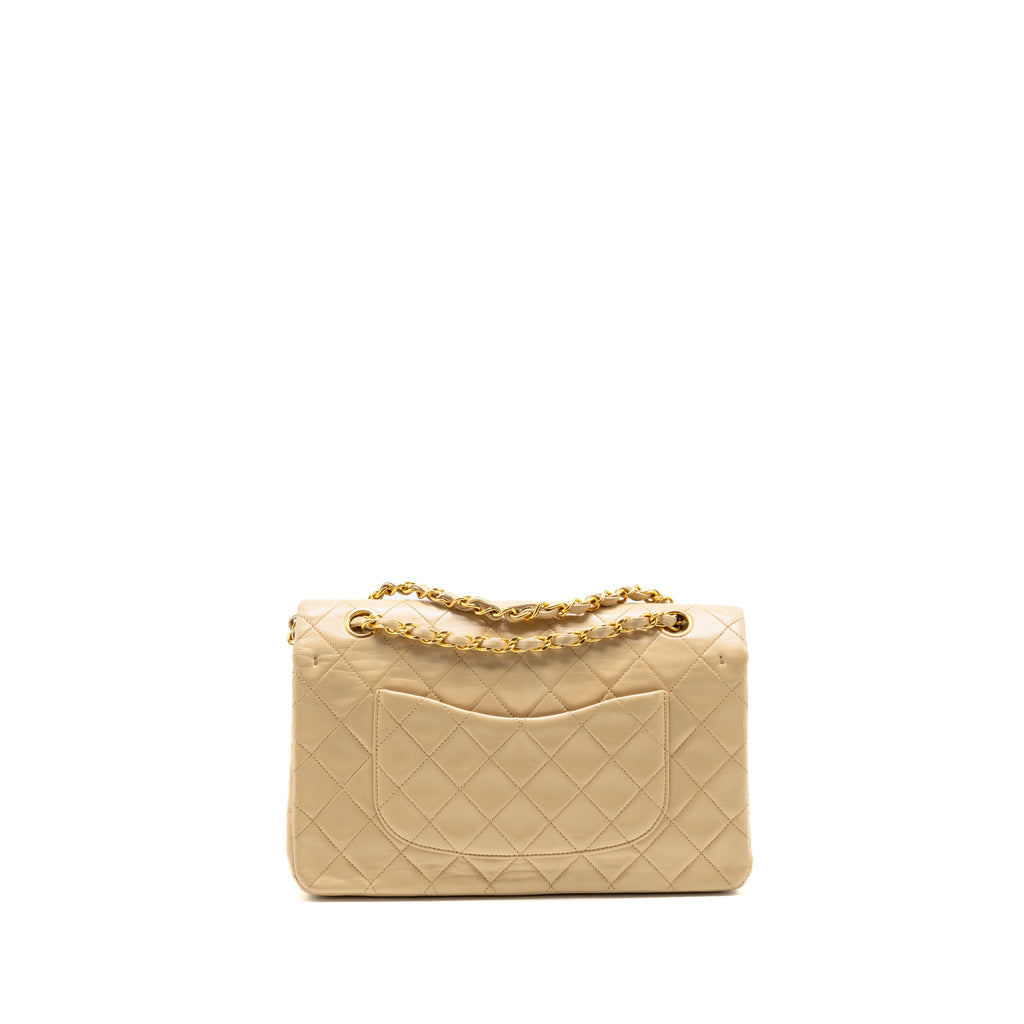 chanel-vintage-medium-classic-double-flap-bag-lambskin-beige-ghw