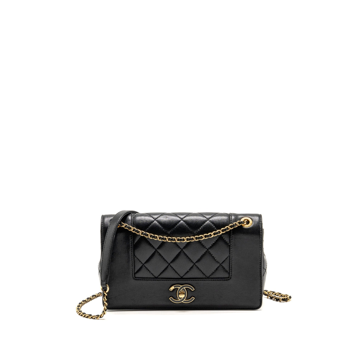 chanel-mademoiselle-enamel-flap-bag-shiny-sheepskin-black-ghw