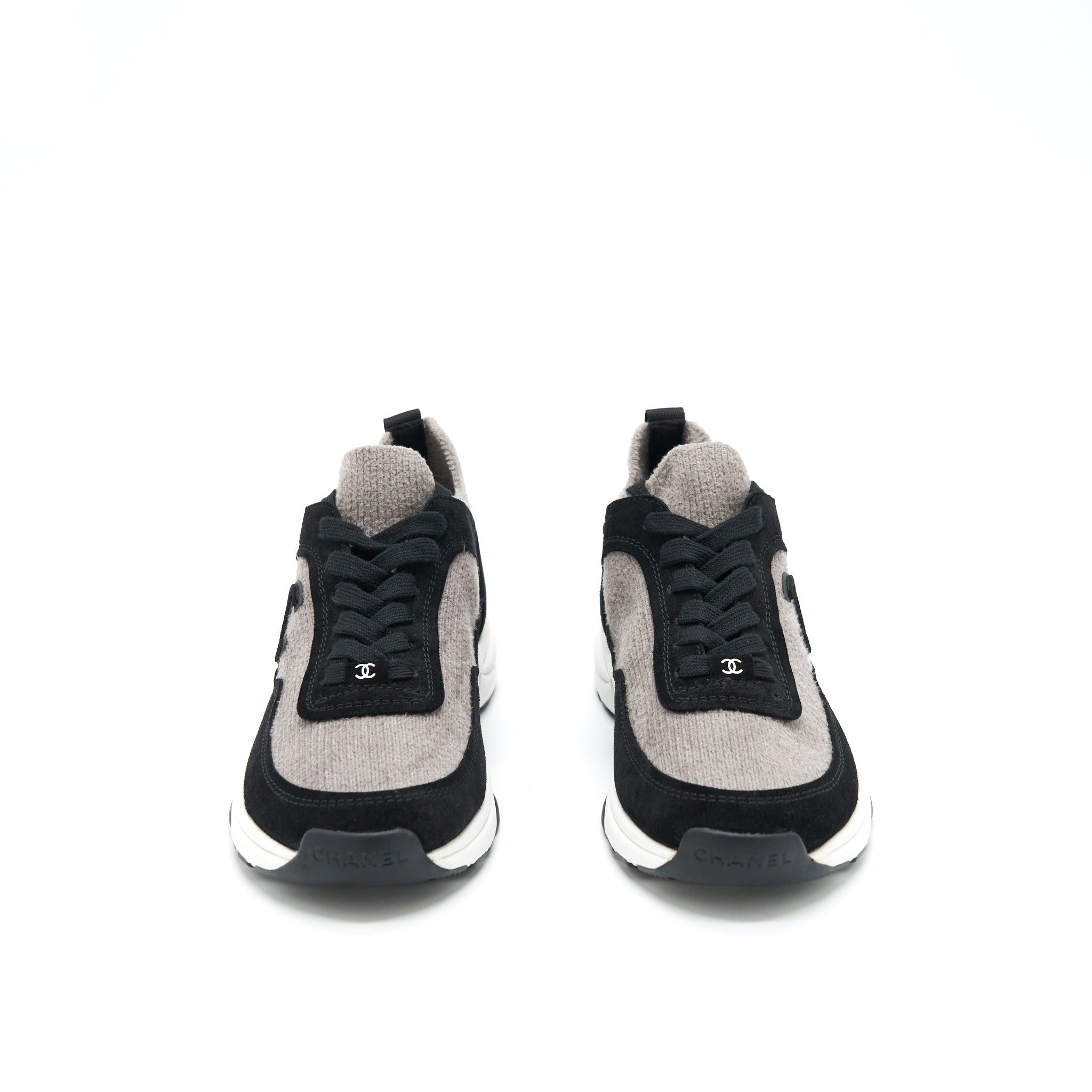 chanel-size-37-women-s-sneakers-grey-black