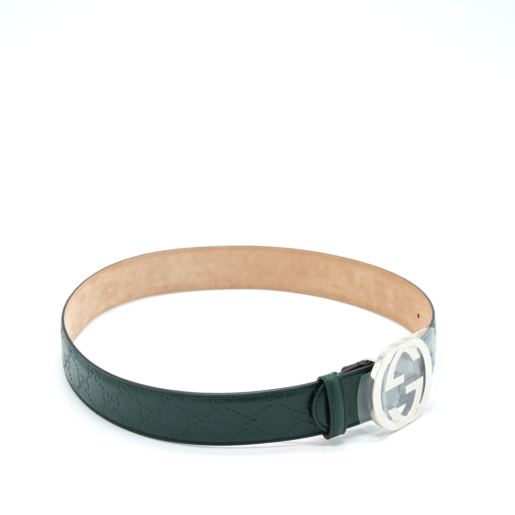 gucci-size-80-gg-buckle-leather-belt-green-shw