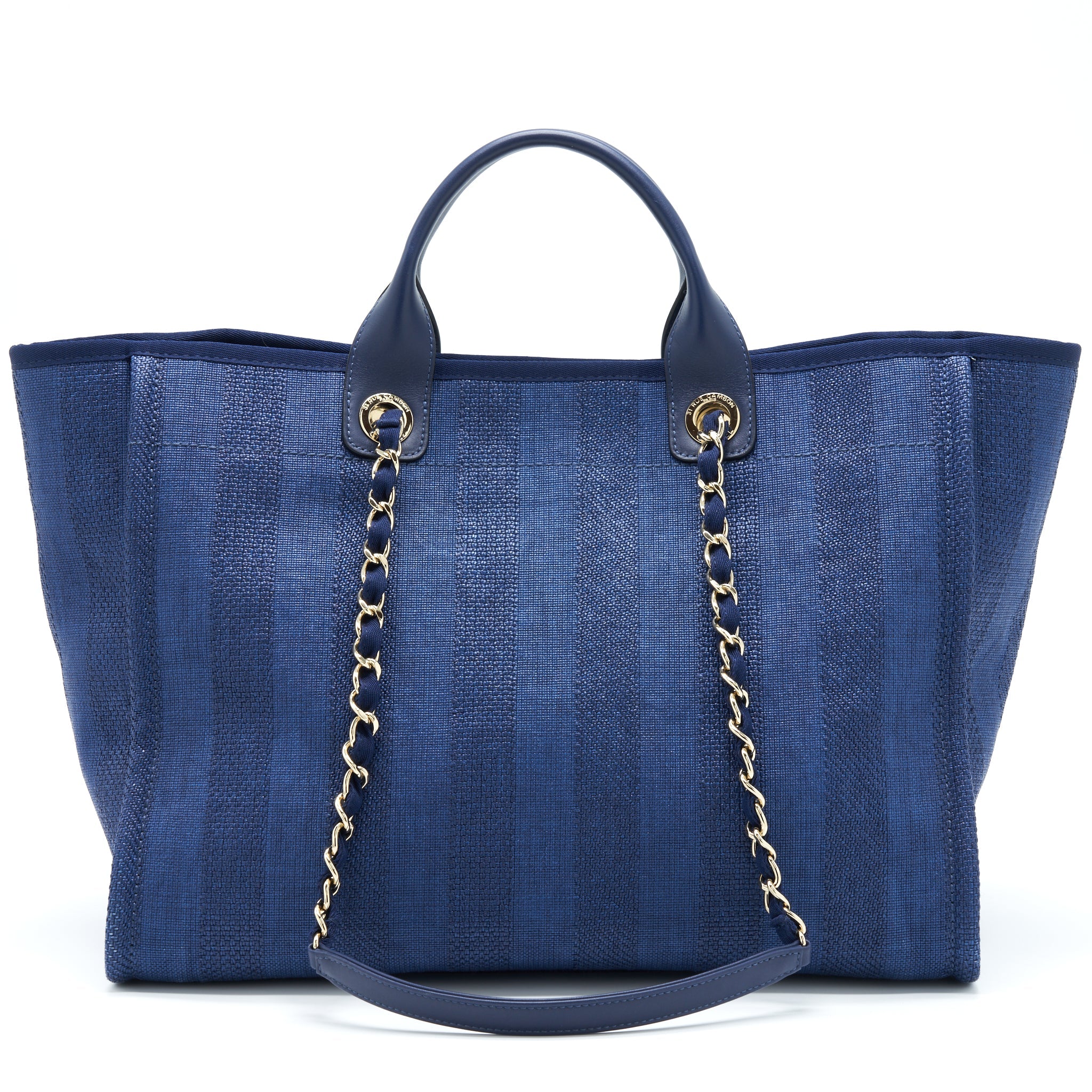 chanel-deauville-tote-bag-canvas-dark-blue-ghw