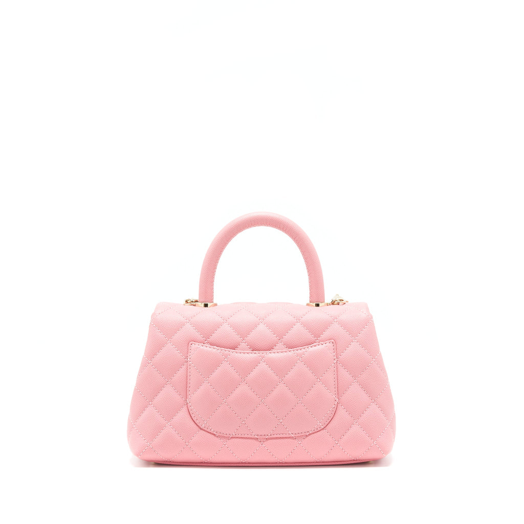 chanel-small-coco-handle-24cm-caviar-pink-lghw