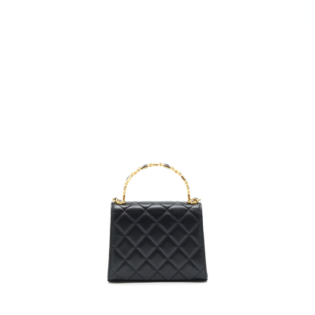 chanel-22b-flap-bag-with-enamel-cc-logo-top-handle-lambskin-black-brushed-ghw