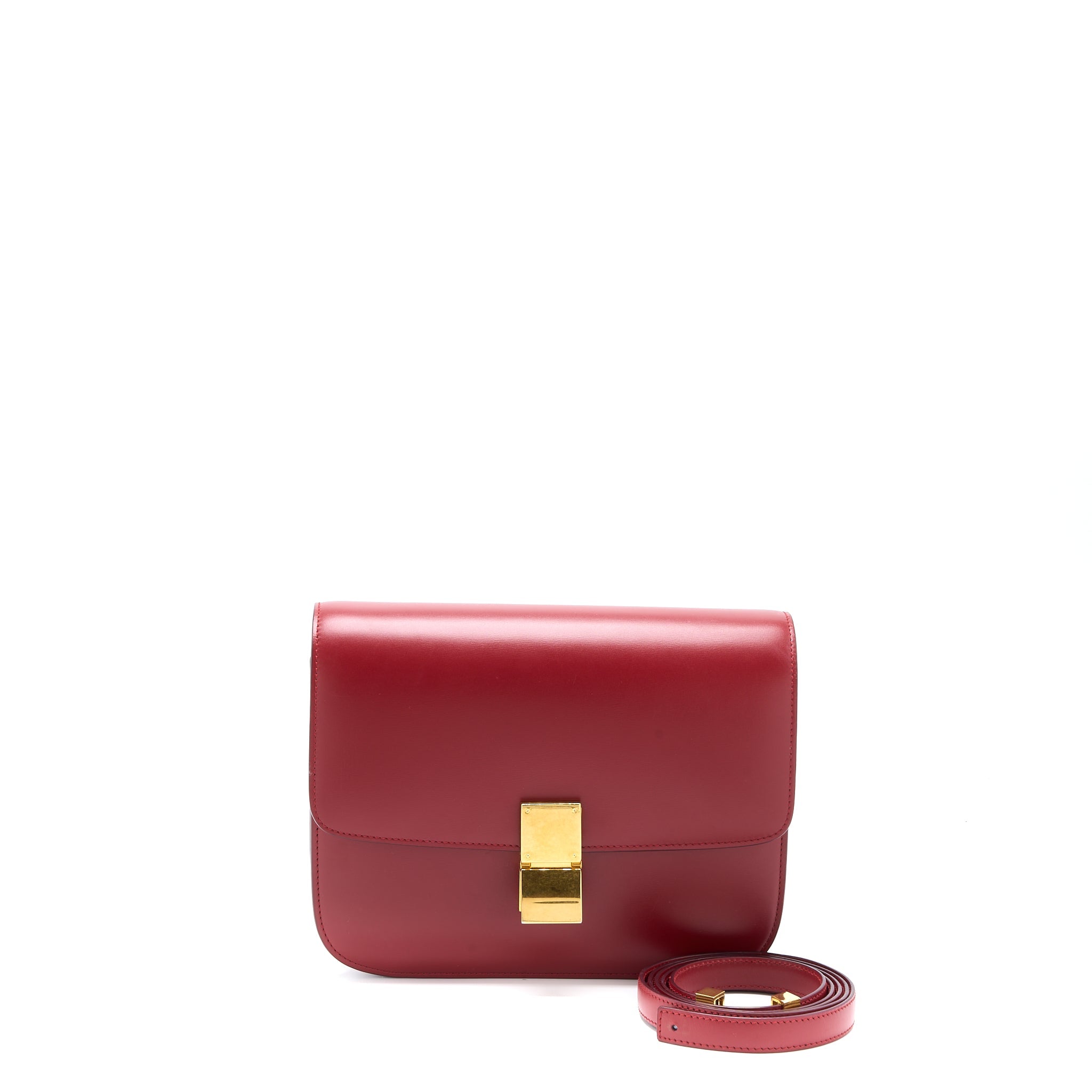celine-medium-classic-box-bag-calfskin-red-ghw-3