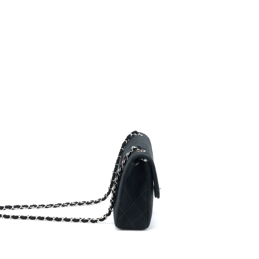 chanel-vintage-medium-single-flap-bag-fabric-black-shw
