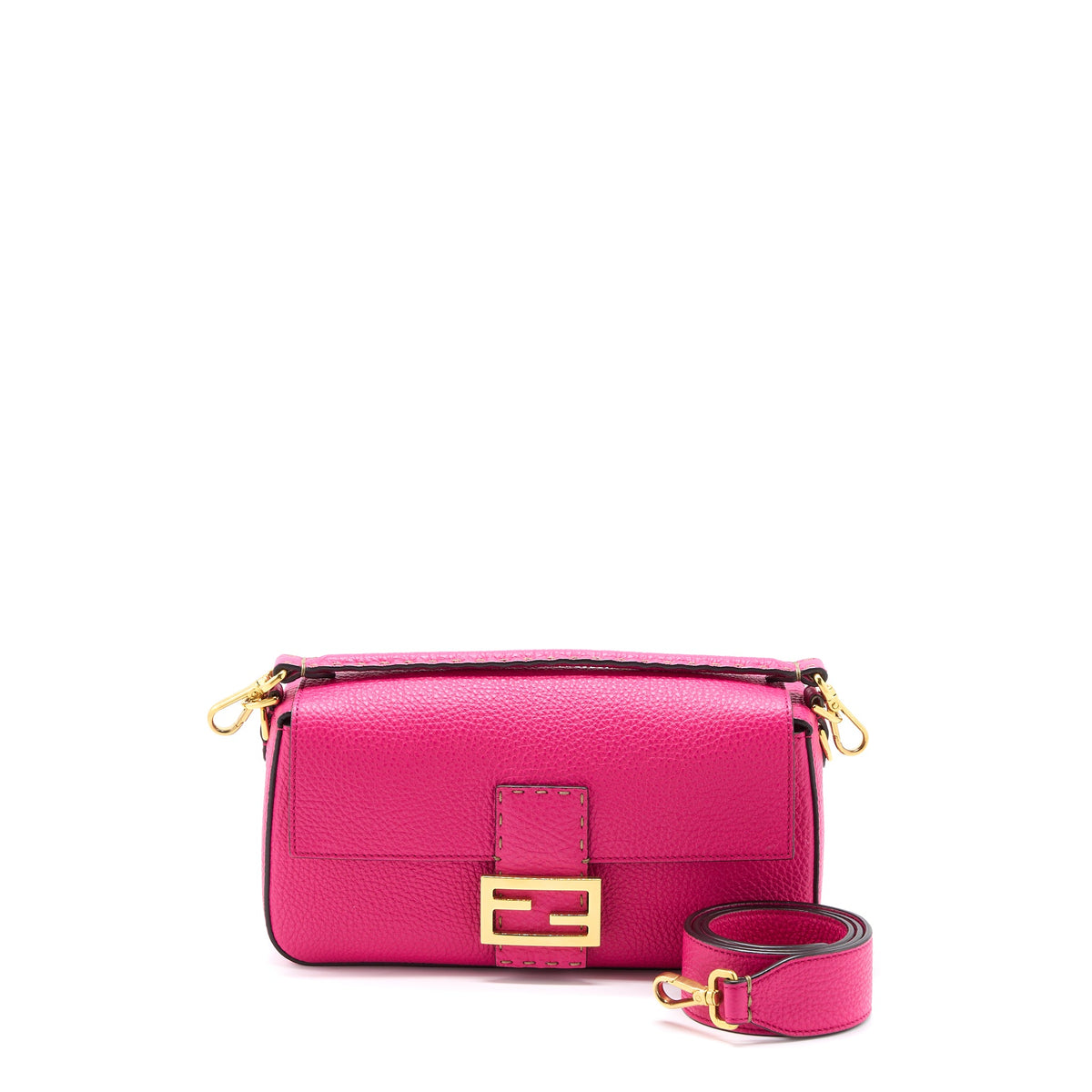 fendi-baguette-bag-calfskin-pink-ghw
