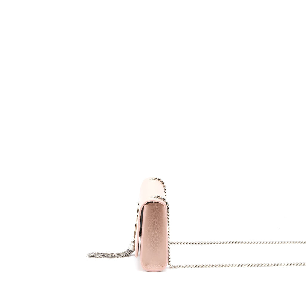 saint-laurent-kate-tassel-grained-calfskin-pink-shw