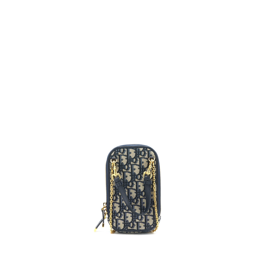 dior-montaigne-phone-holder-oblique-jacquard-blue-ghw