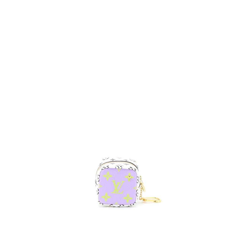 louis-vuitton-key-chain-cube-coin-purse-multicolour-monogram-canvas-ghw