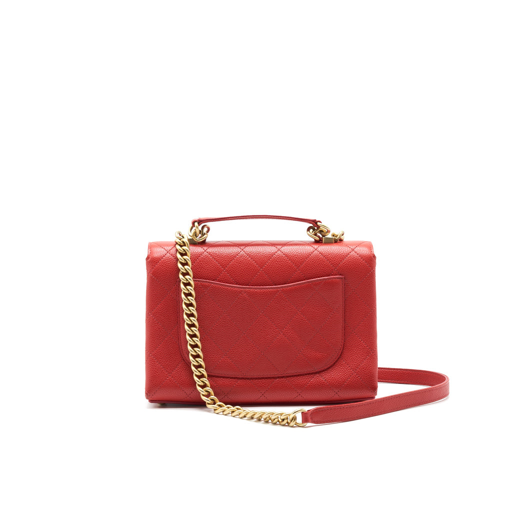 chanel-flap-shoulder-bag-with-chain-caviar-in-red-ghw