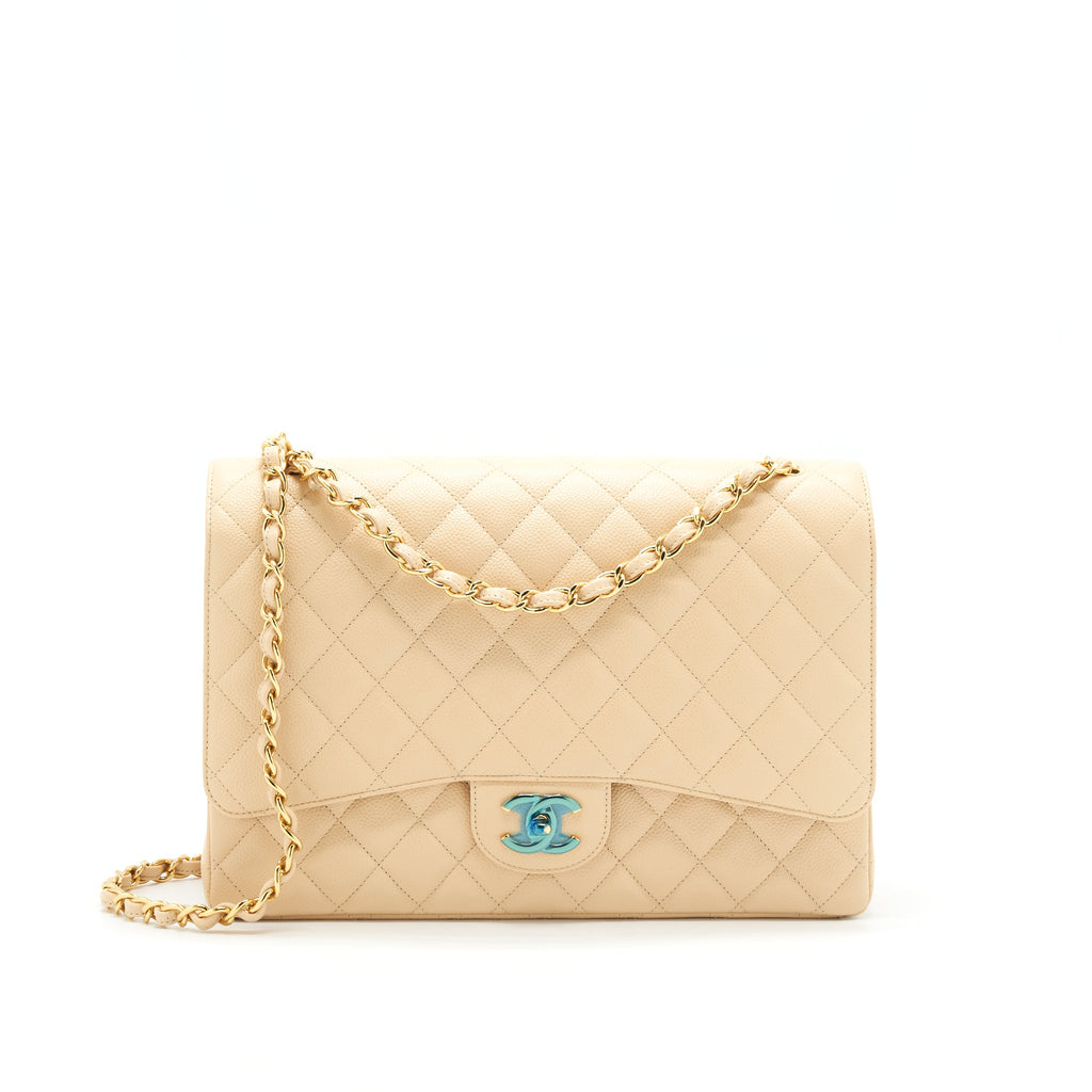 chanel-maxi-classic-double-flap-bag-caviar-beige-ghw