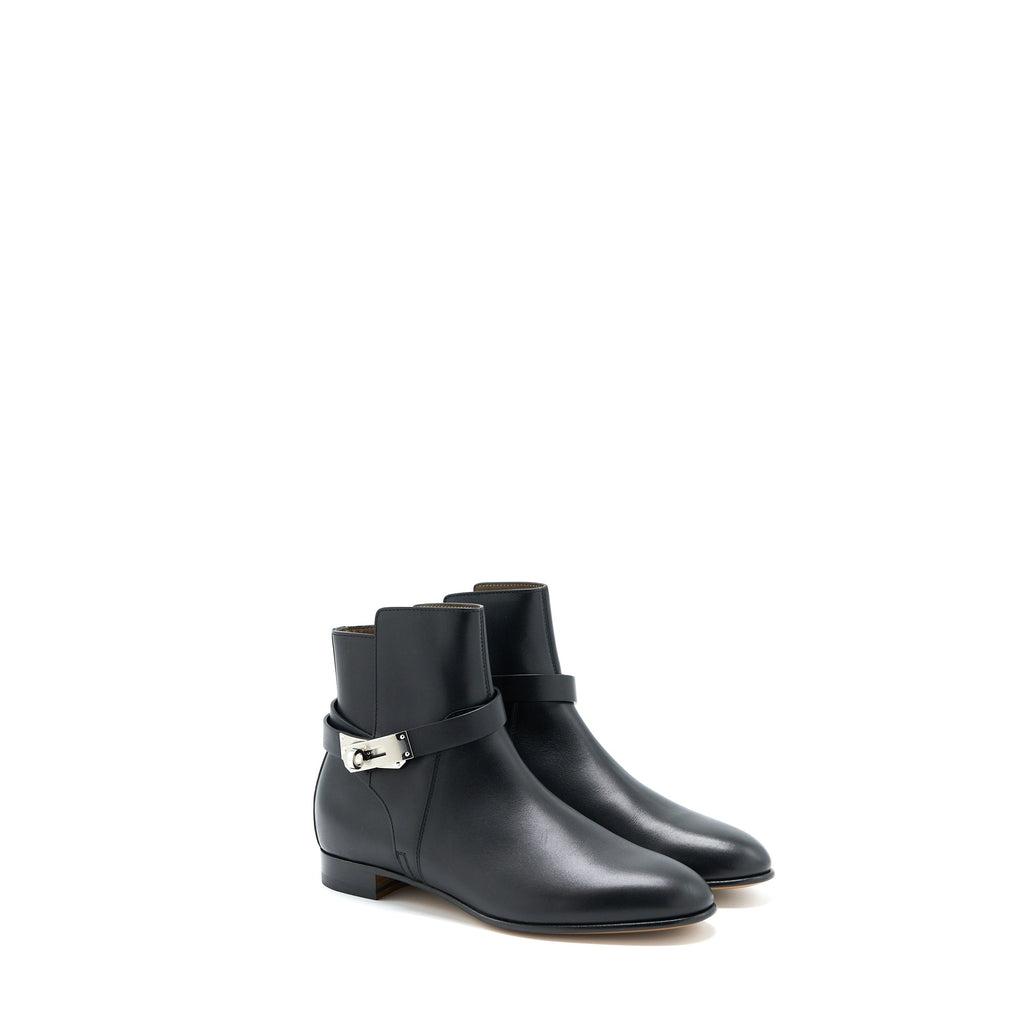 hermes-size-37-5-neo-ankle-boost-calfskin-black-shw