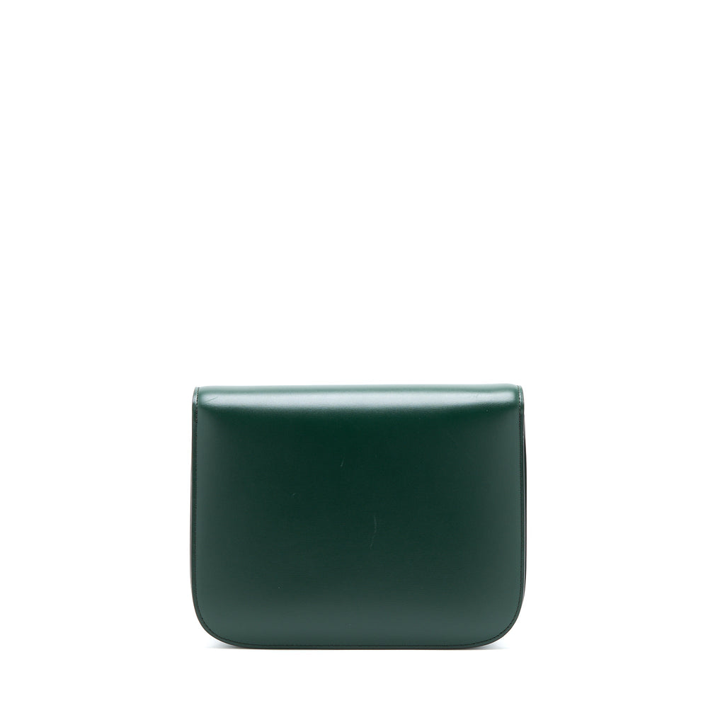 celine-medium-classic-box-bag-calfskin-green-ghw-1