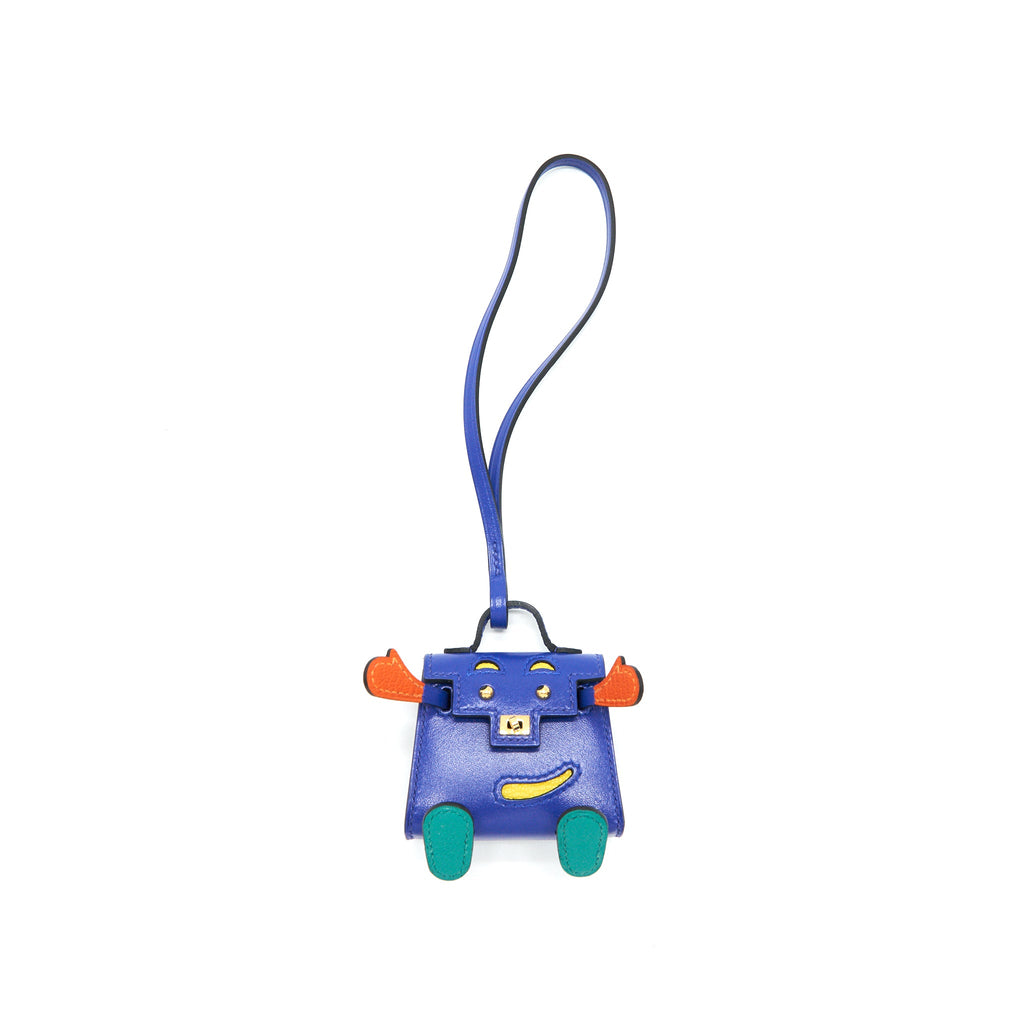 hermes-kellydole-bag-charm-blue-electric