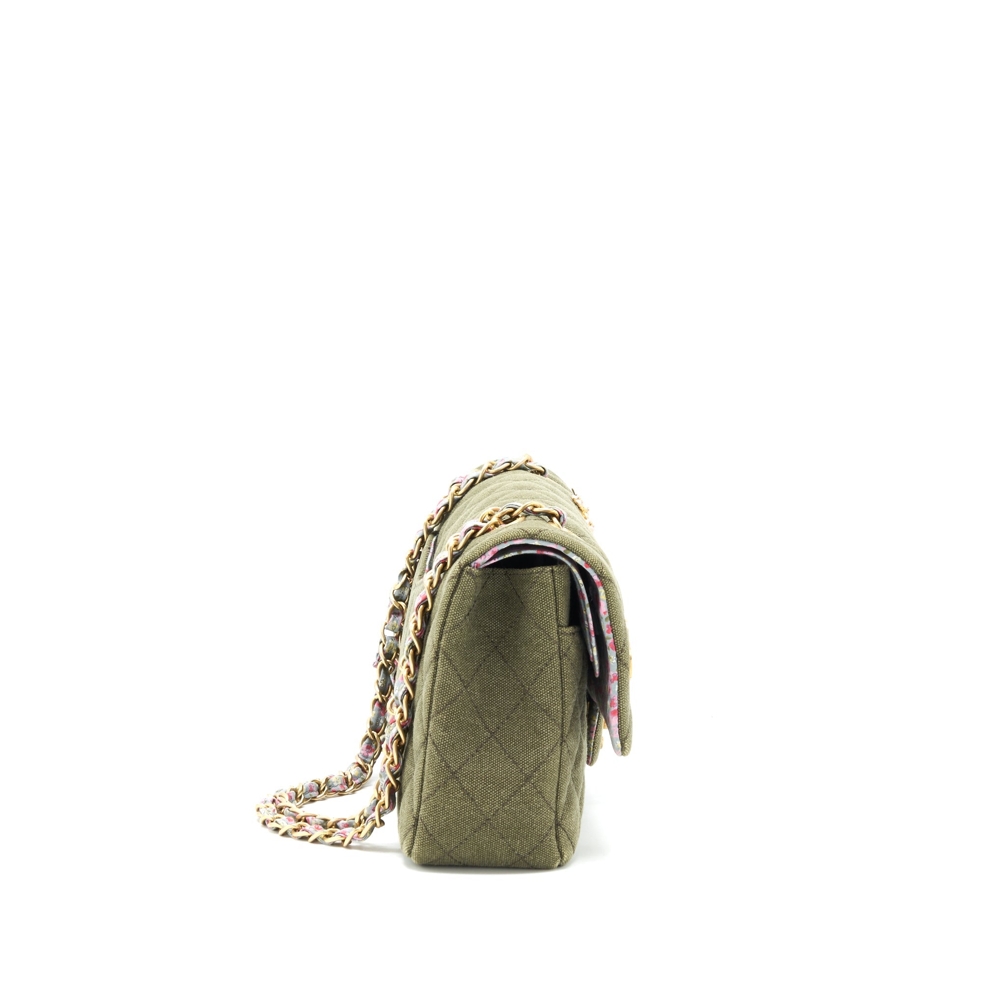 chanel-cuba-charms-classic-double-flap-bag-canvas