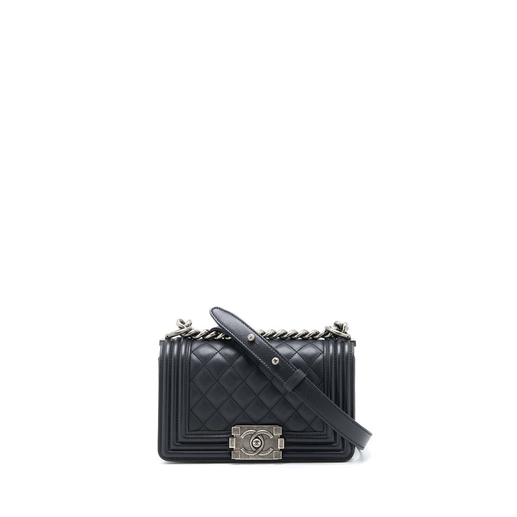 chanel-small-boy-bag-calfskin-black-with-ruthenium-hardware