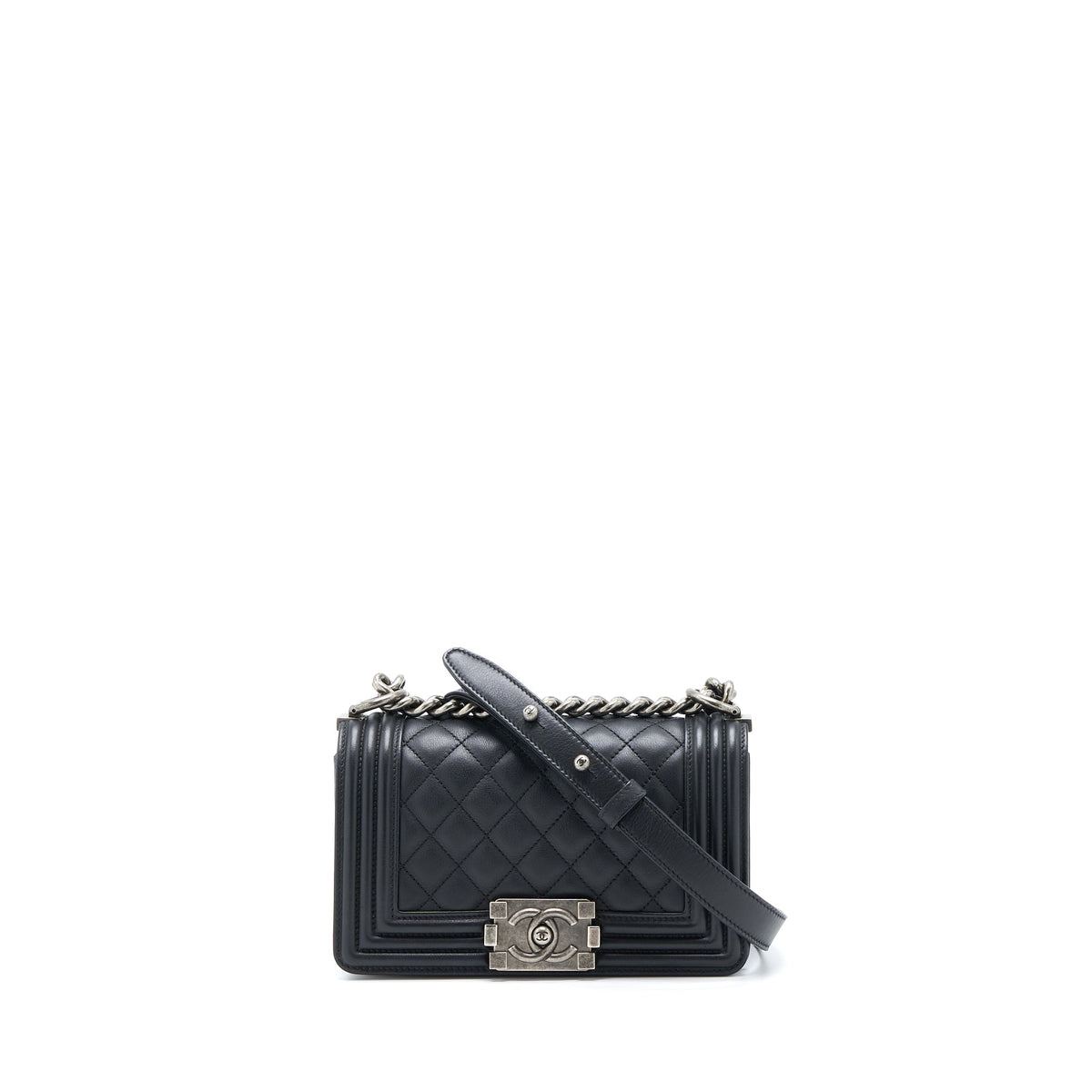 chanel-small-boy-bag-calfskin-black-with-ruthenium-hardware