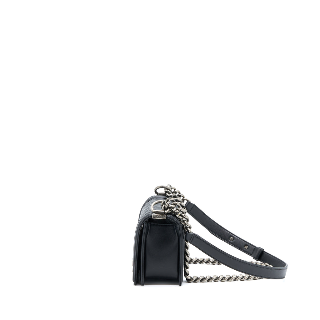 chanel-small-boy-bag-calfskin-black-with-ruthenium-hardware