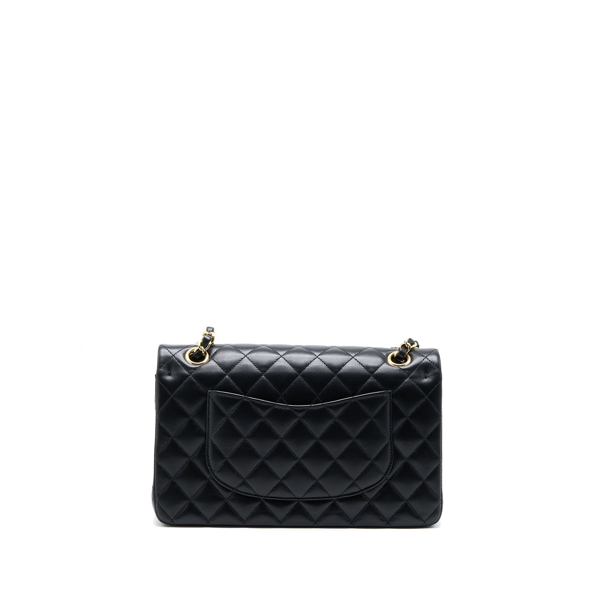 chanel-medium-classic-double-flap-bag-lambskin-black-lghw-microchip