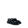 chanel-size-38-5-dad-sandals-with-crystal-logo-black