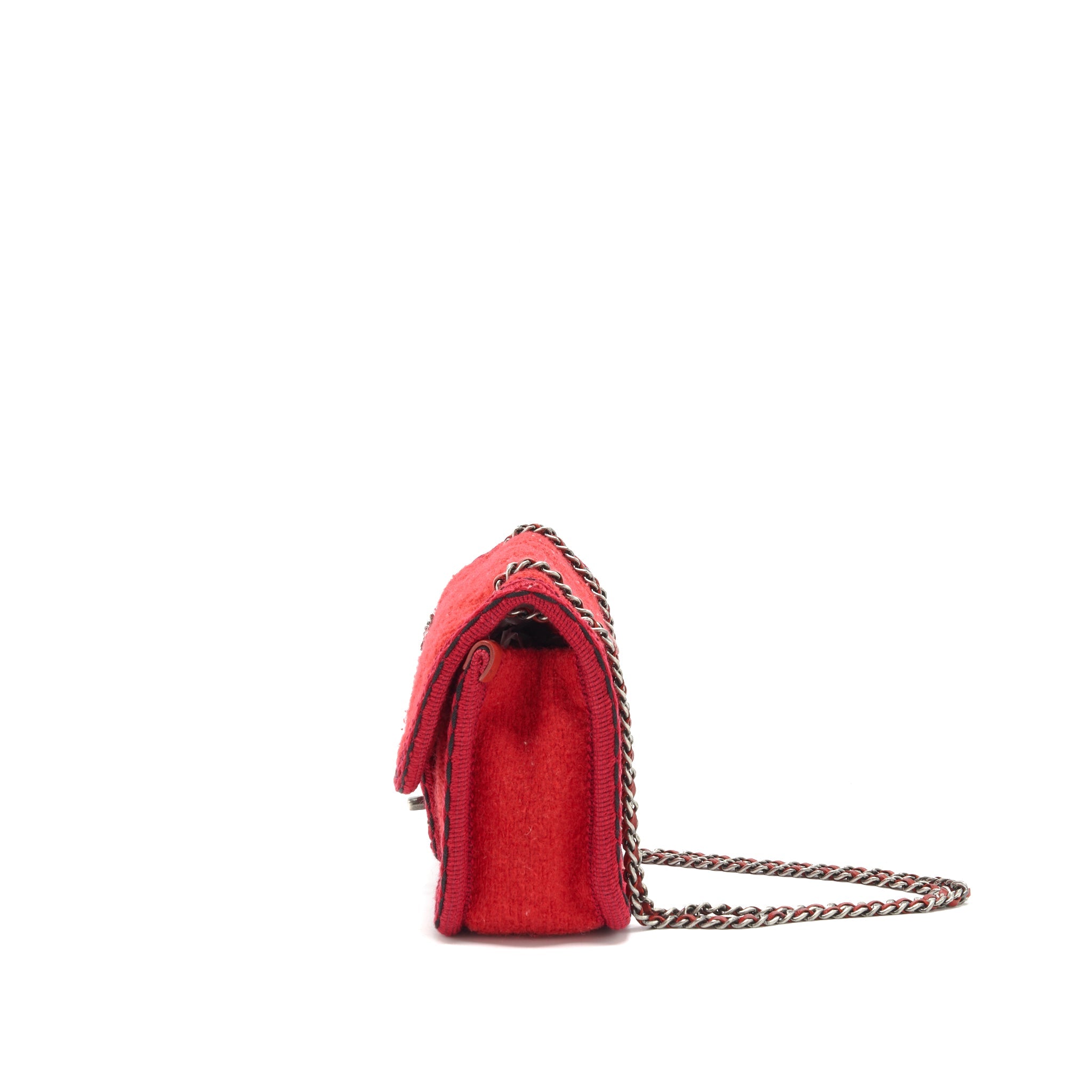 chanel-flap-bag-wool-fabric-red-ruthenium-shw