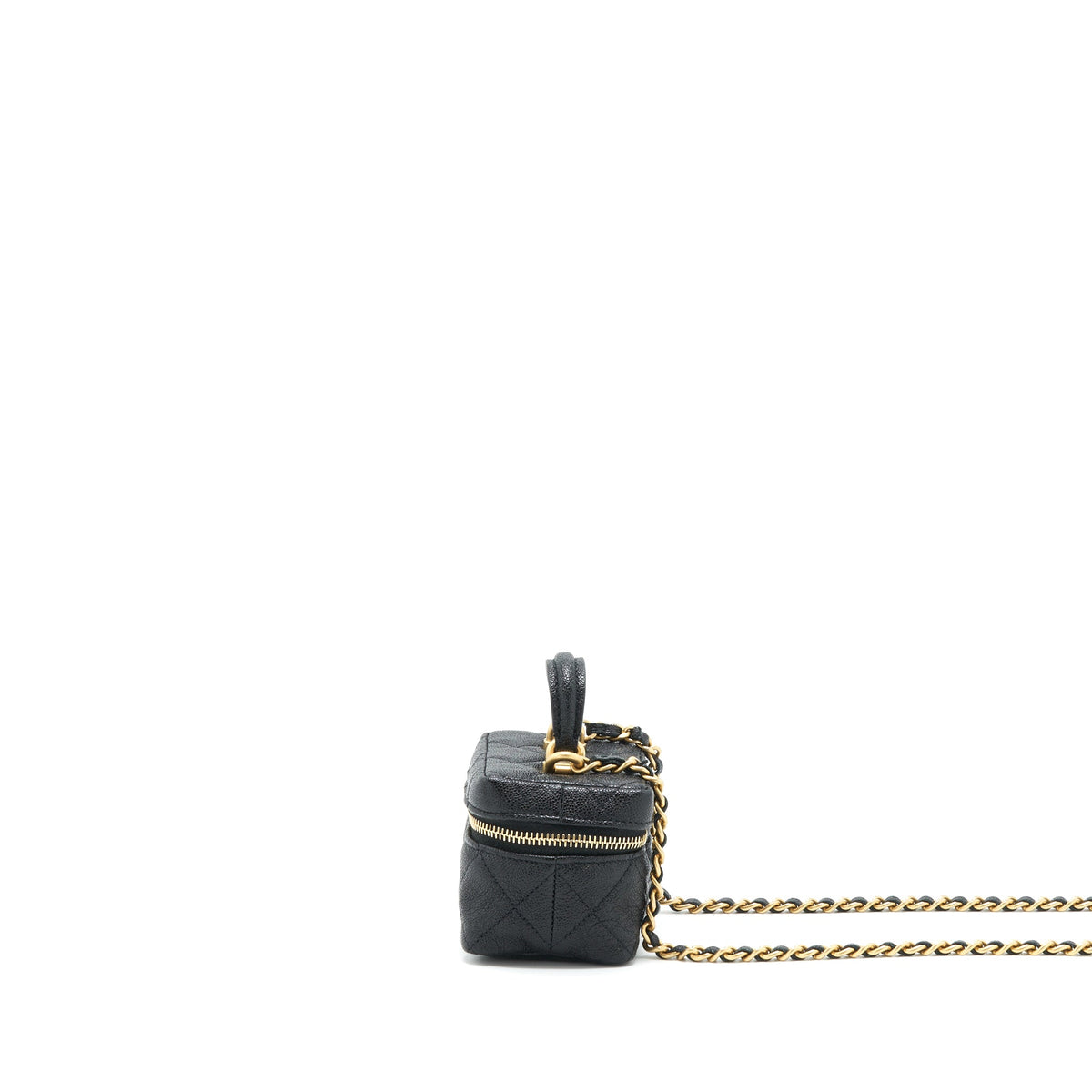 chanel-top-handle-mini-zipper-soft-vanity-with-chain-black-ghw