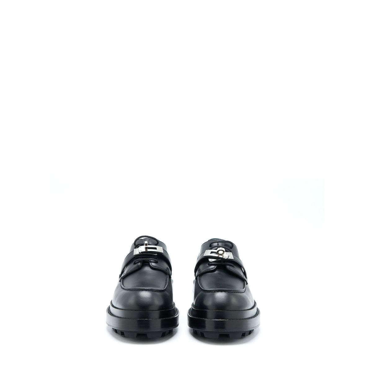 hermes-size-38-richelieu-derby-first-loafer-glace-black-shw