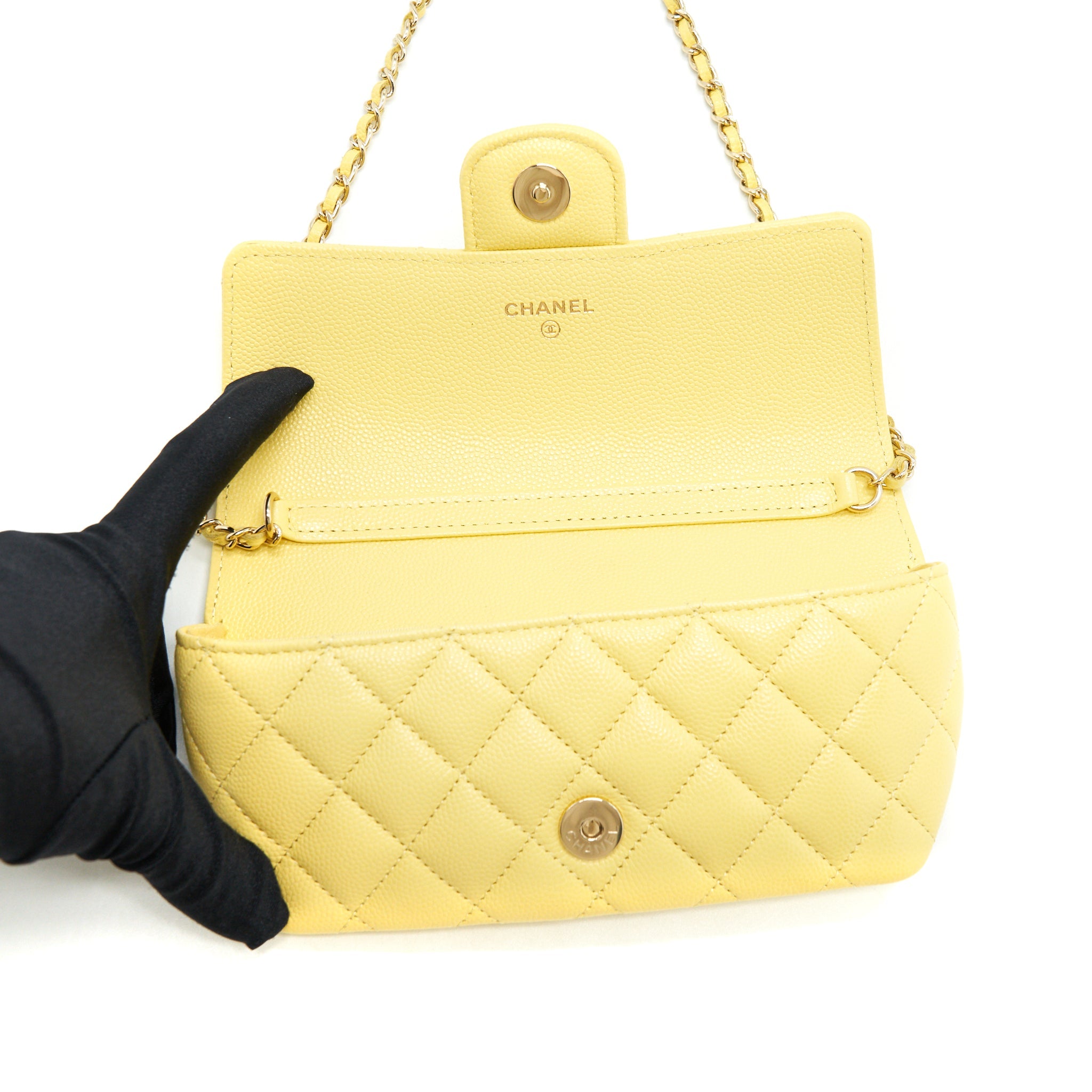 chanel-glasses-case-with-chain-caviar-yellow