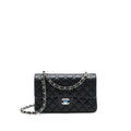 chanel-small-classic-double-flap-bag-lambskin-black-shw-microchip
